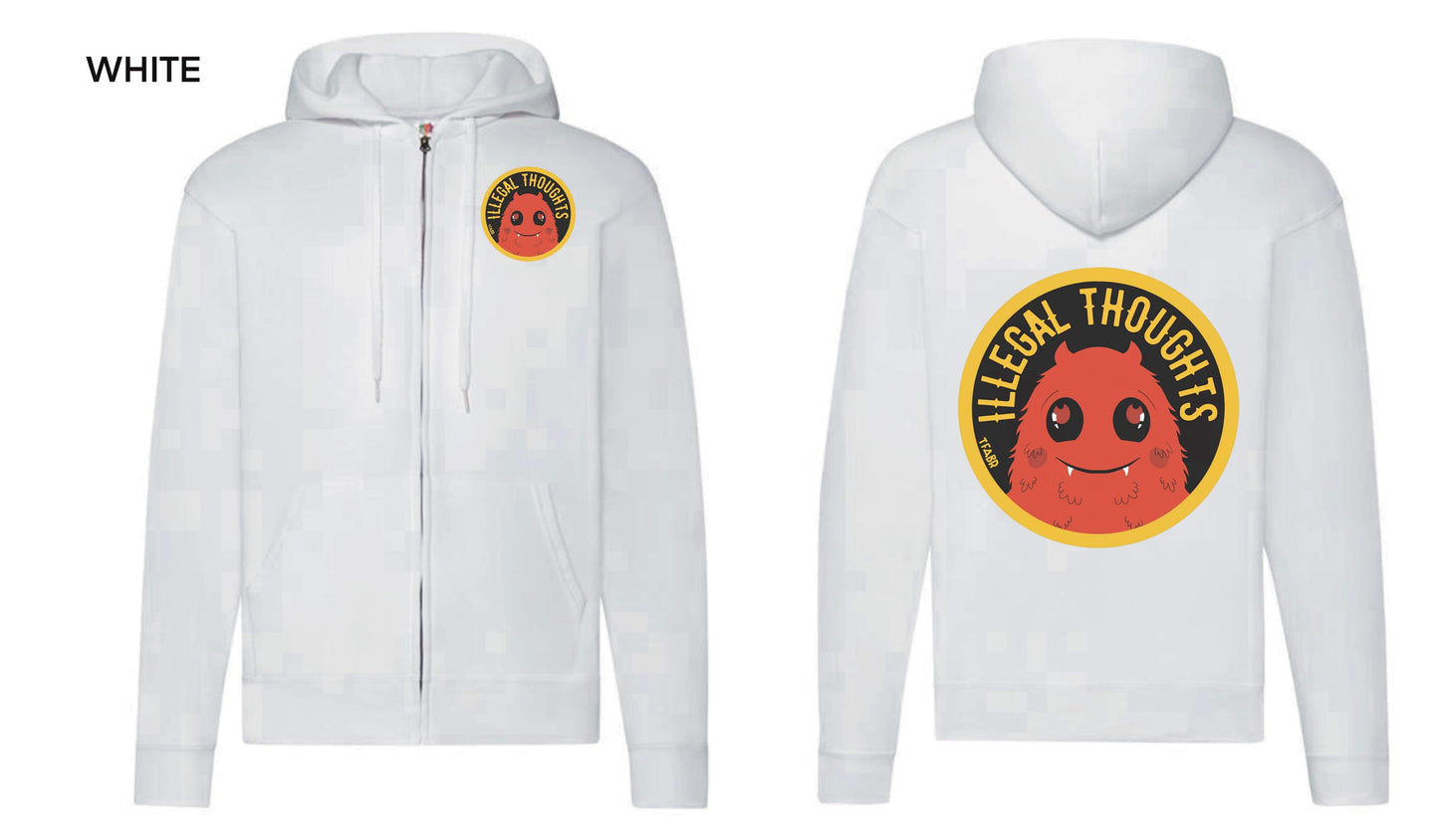Illegal Thoughts Hoodies (Front & Back)