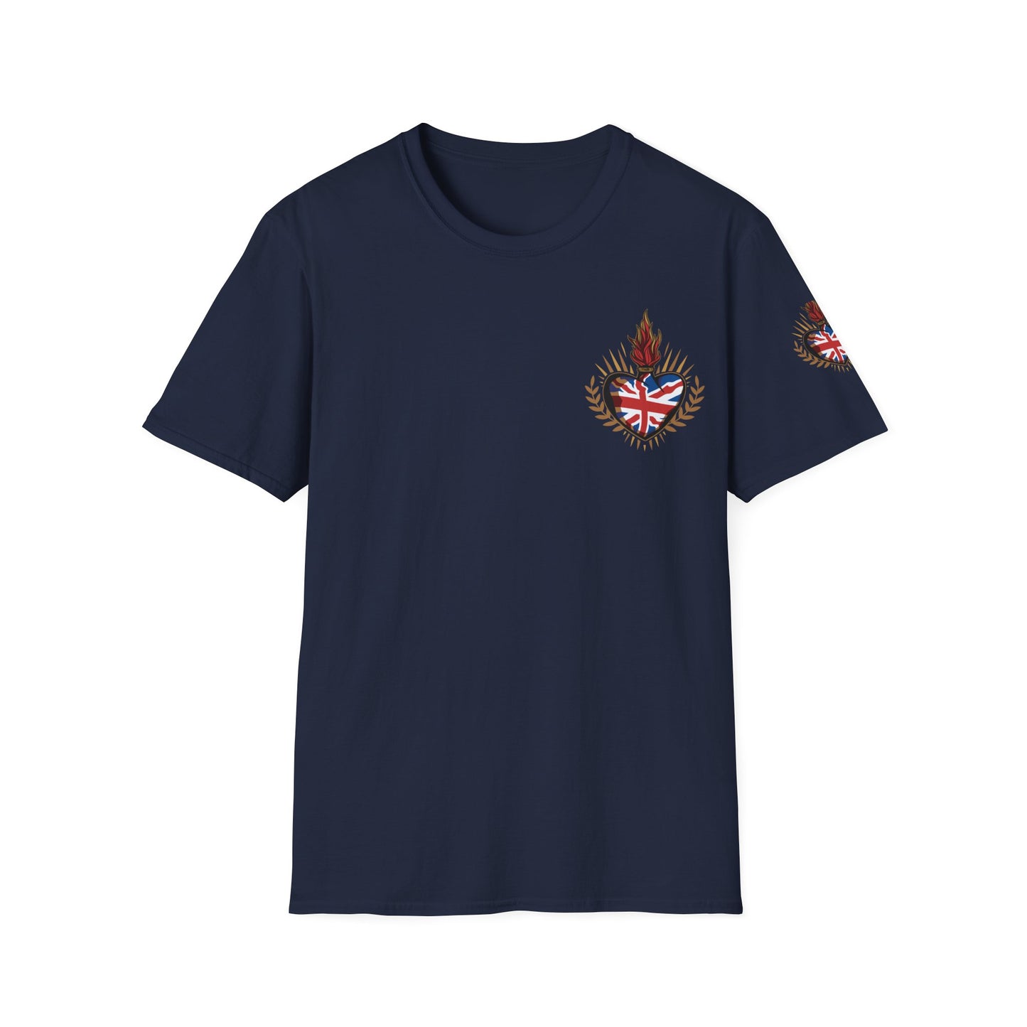 Union Jack T-Shirt (Left Chest)