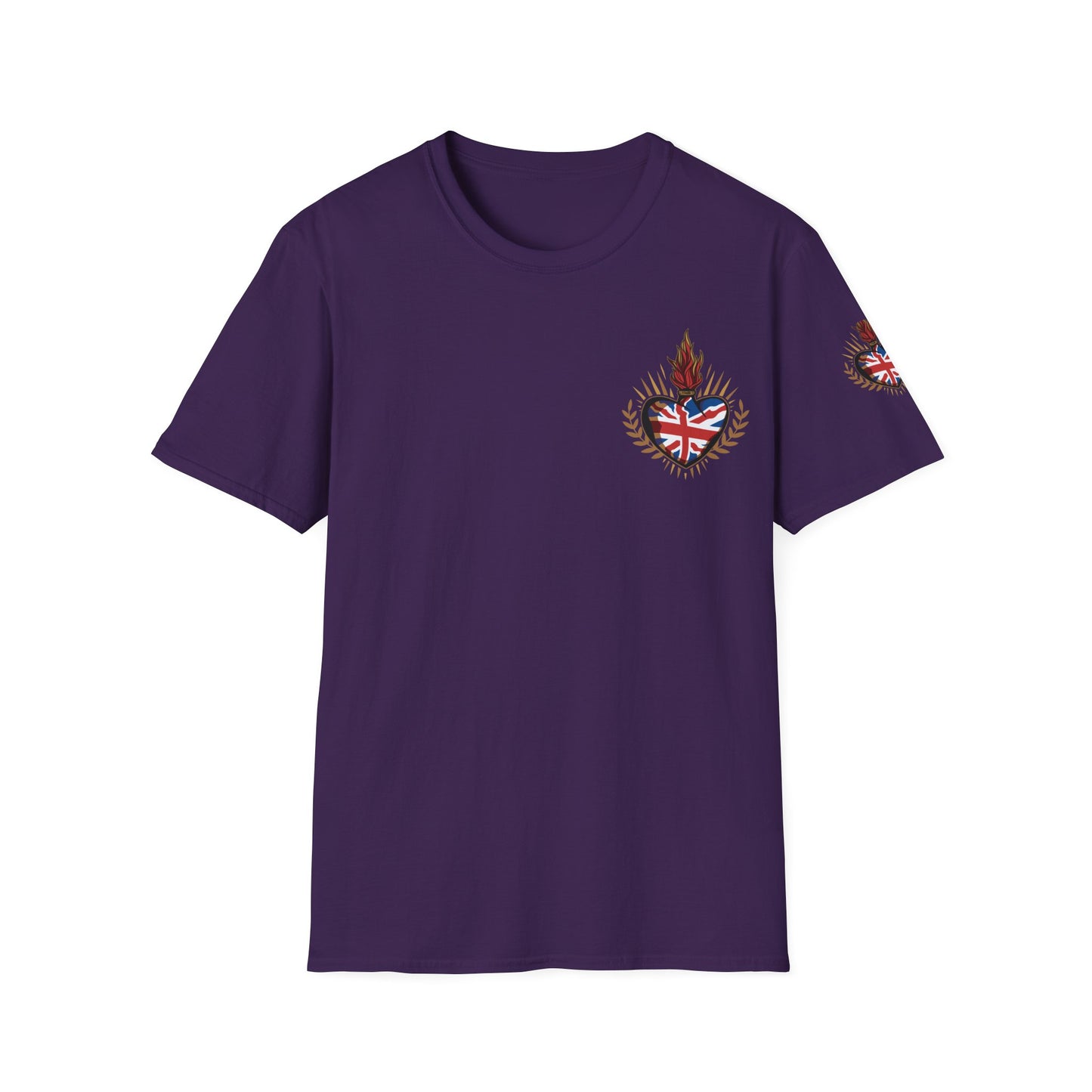 Union Jack T-Shirt (Left Chest)