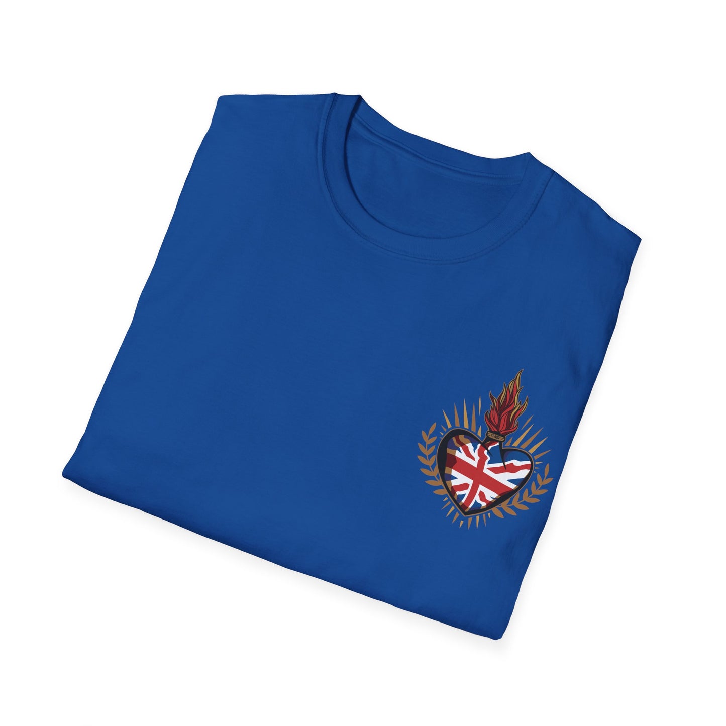 Union Jack T-Shirt (Left Chest)