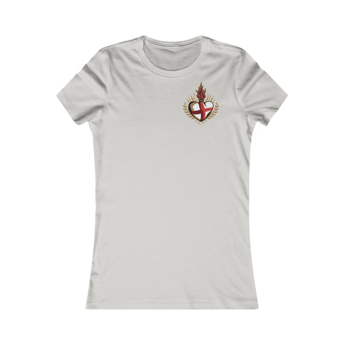 England Ladyfit Top (Left Chest)