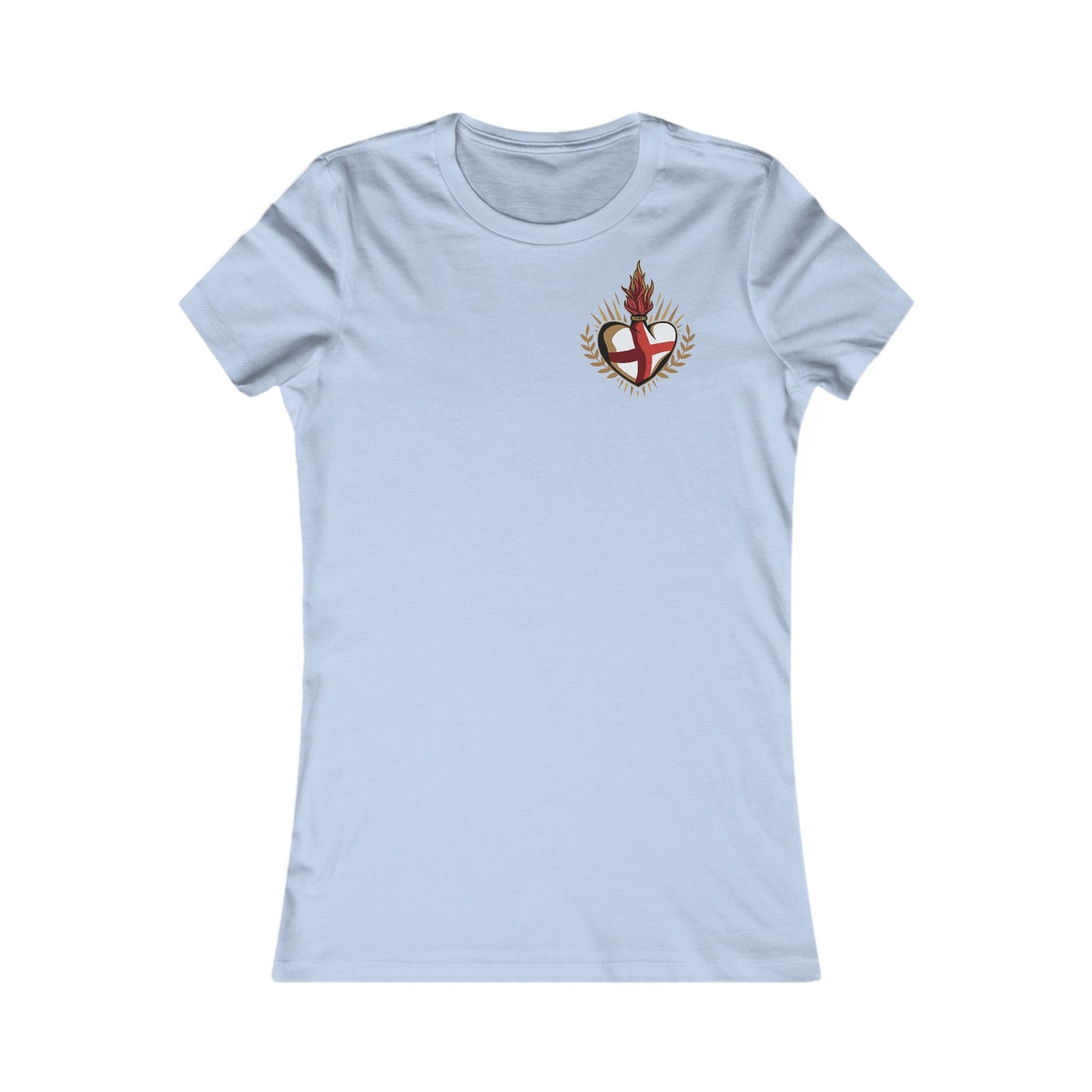 England Ladyfit Top (Left Chest)