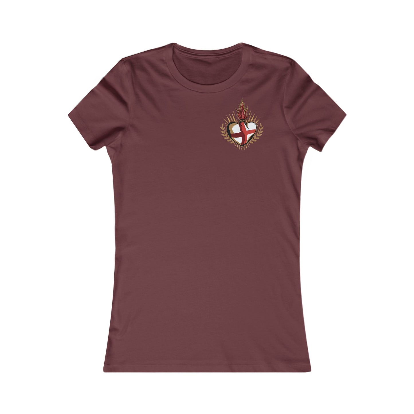 England Ladyfit Top (Left Chest)