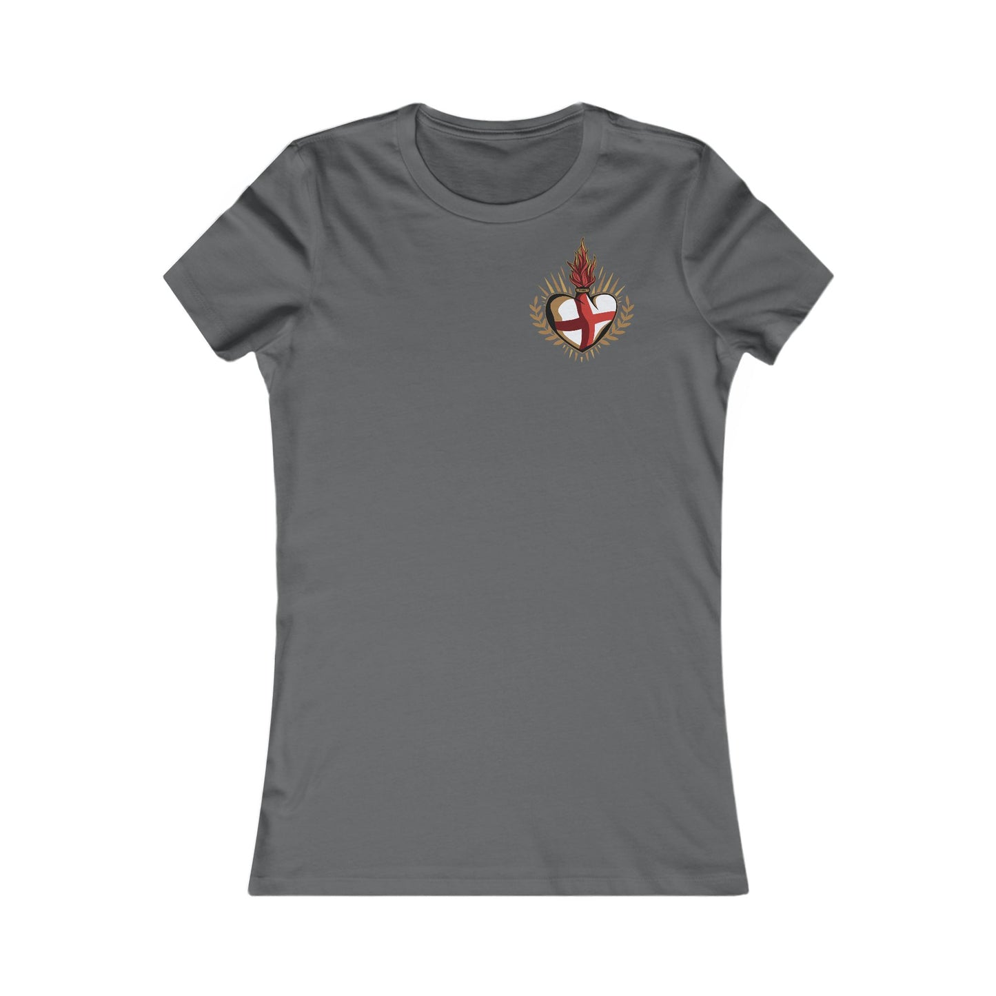 England Ladyfit Top (Left Chest)