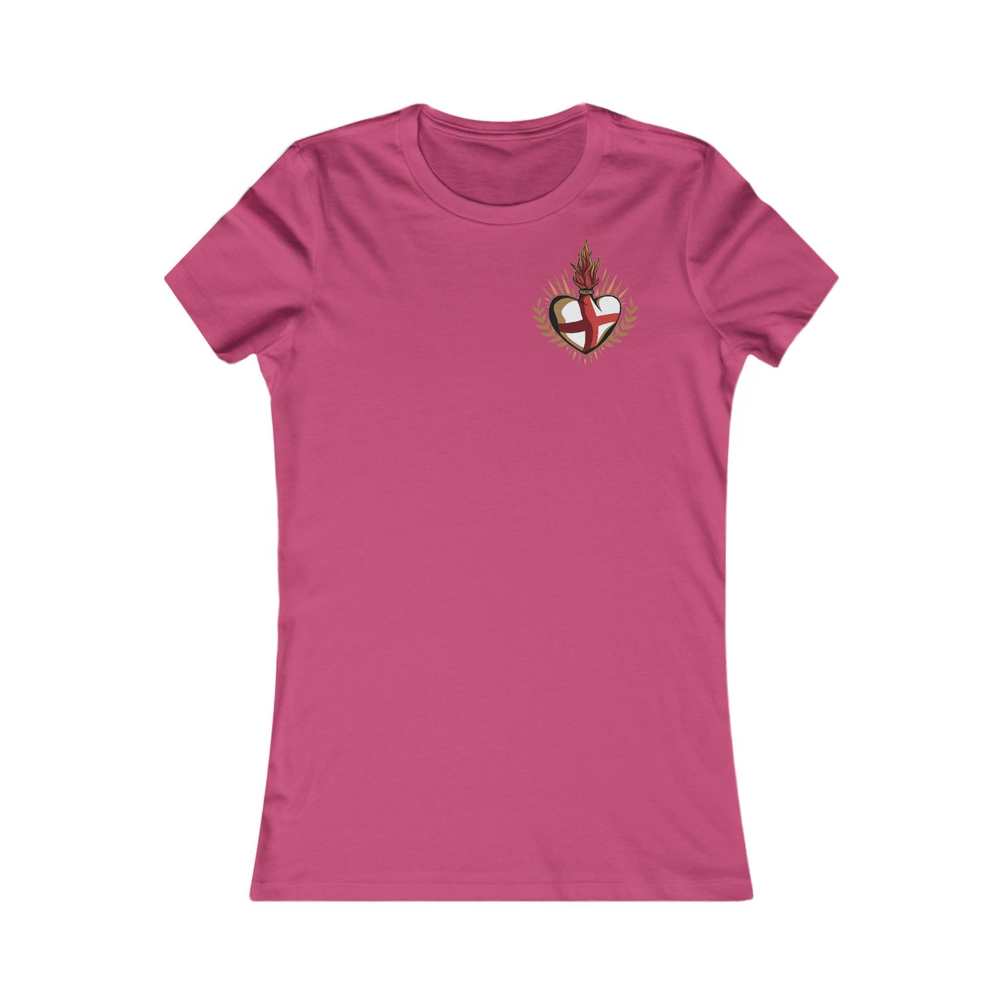 England Ladyfit Top (Left Chest)