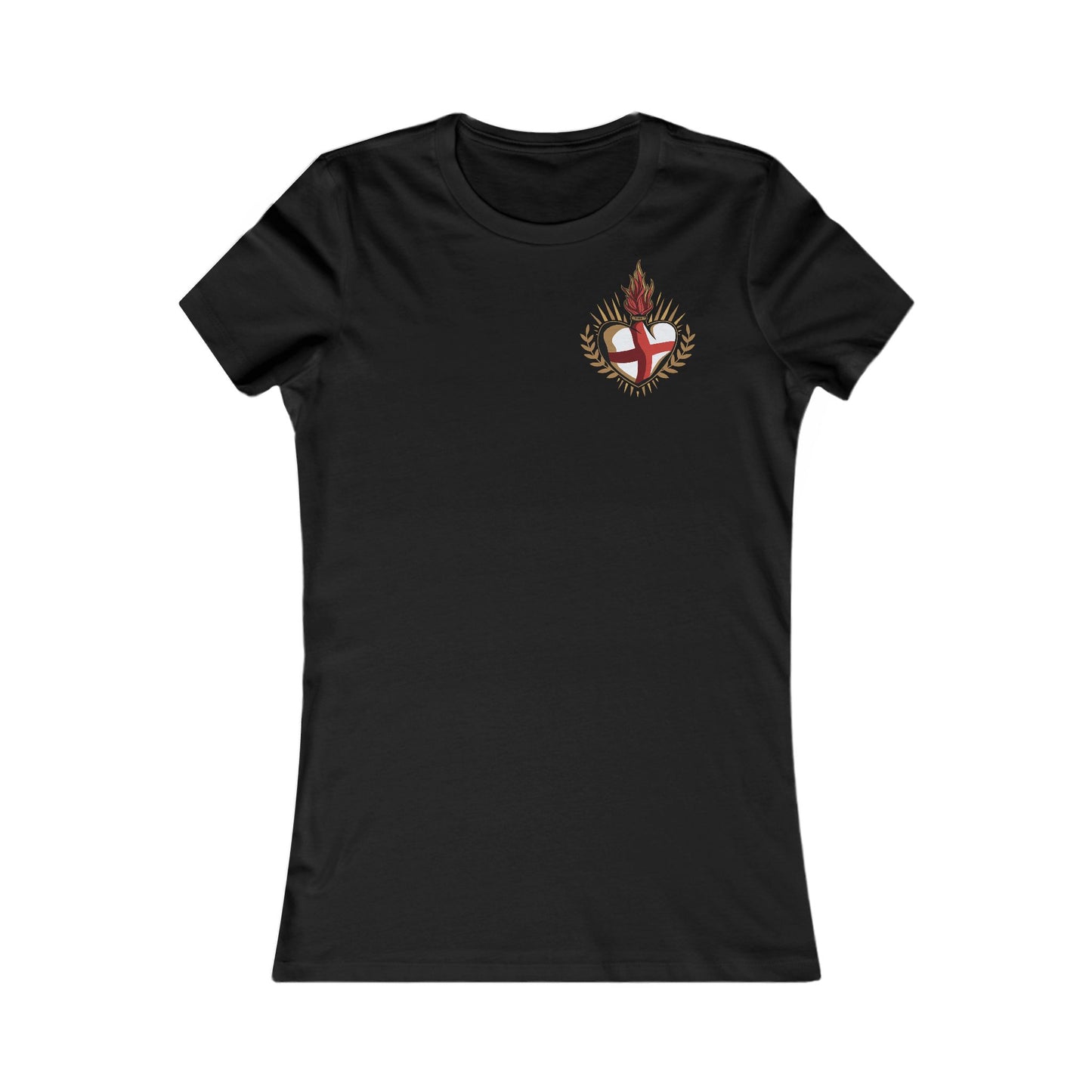 England Ladyfit Top (Left Chest)