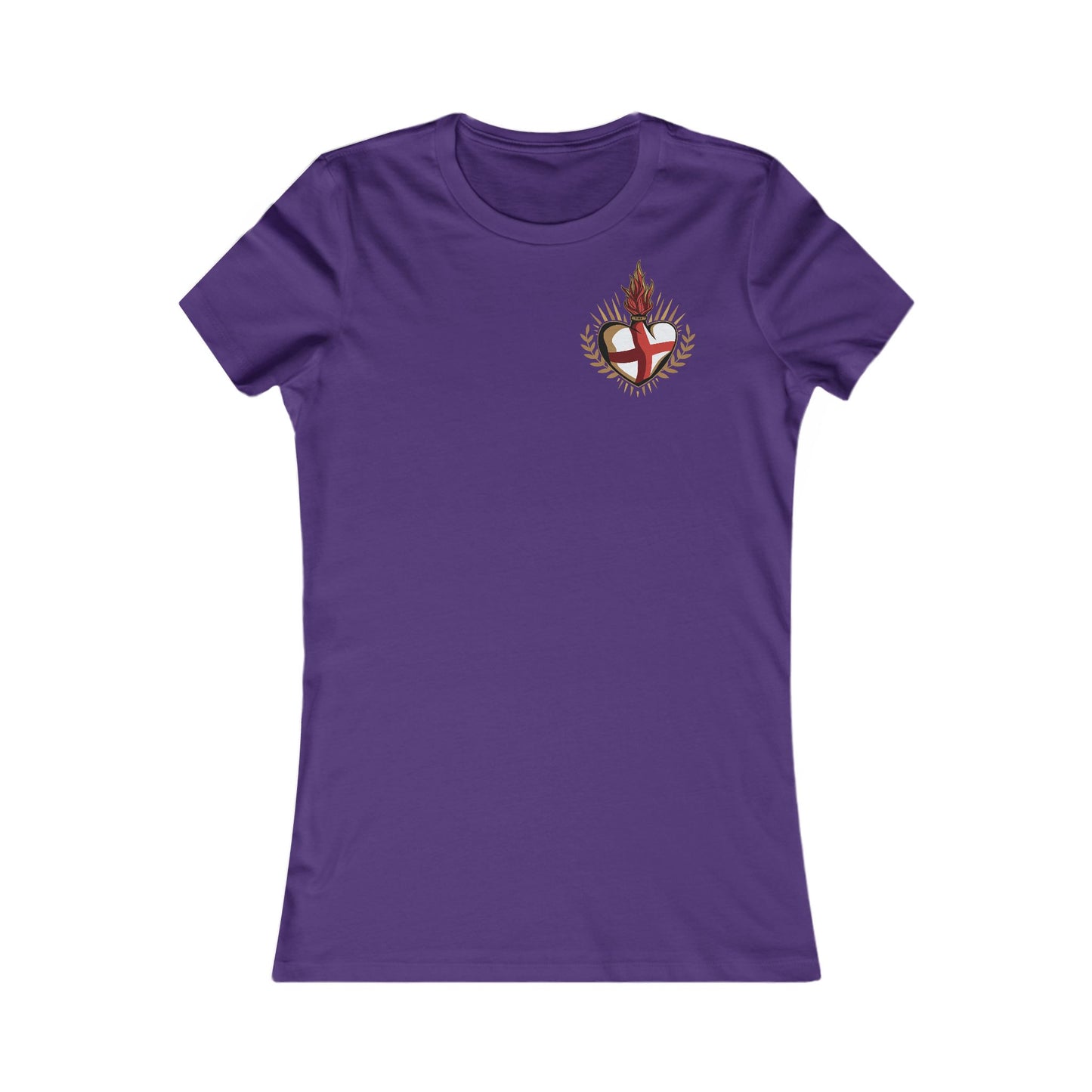 England Ladyfit Top (Left Chest)