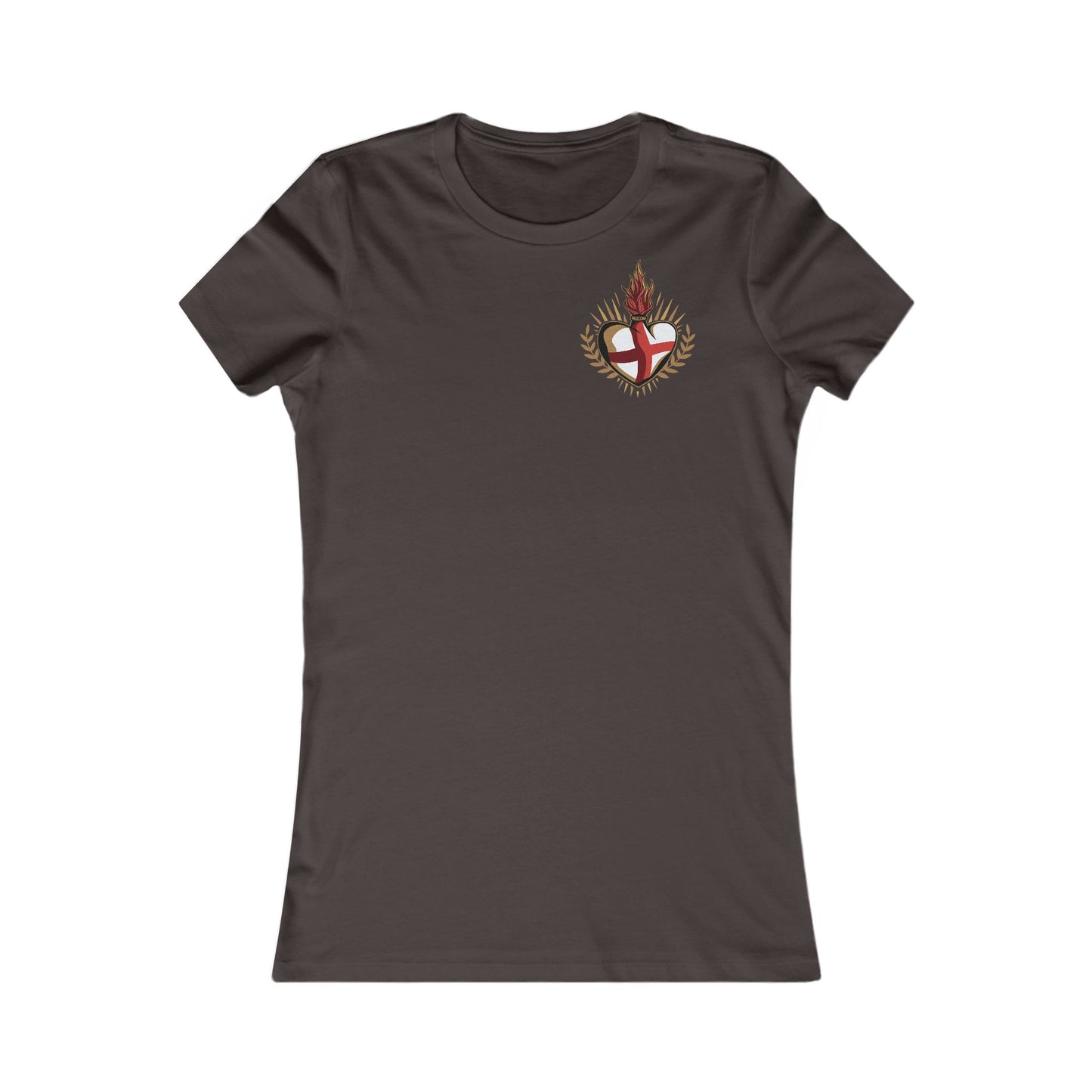 England Ladyfit Top (Left Chest)