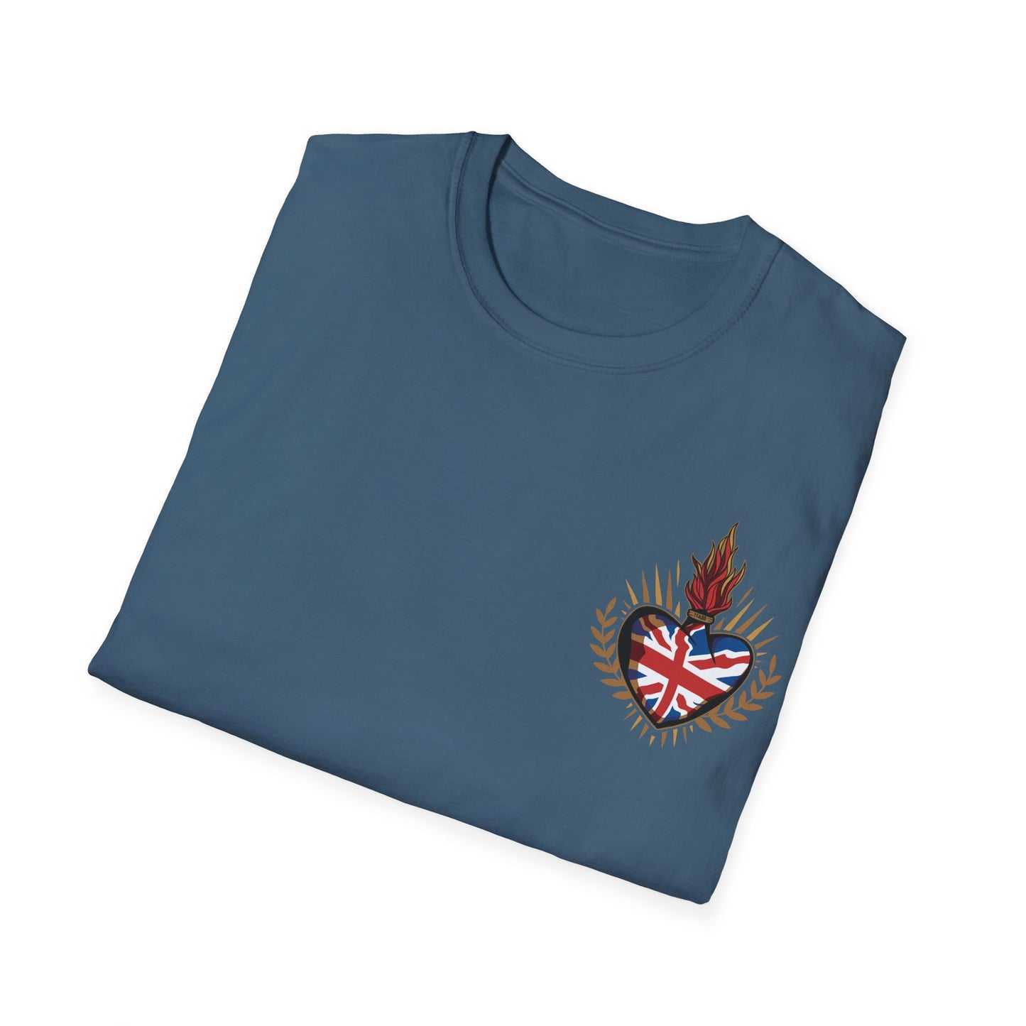 Union Jack T-Shirt (Left Chest)