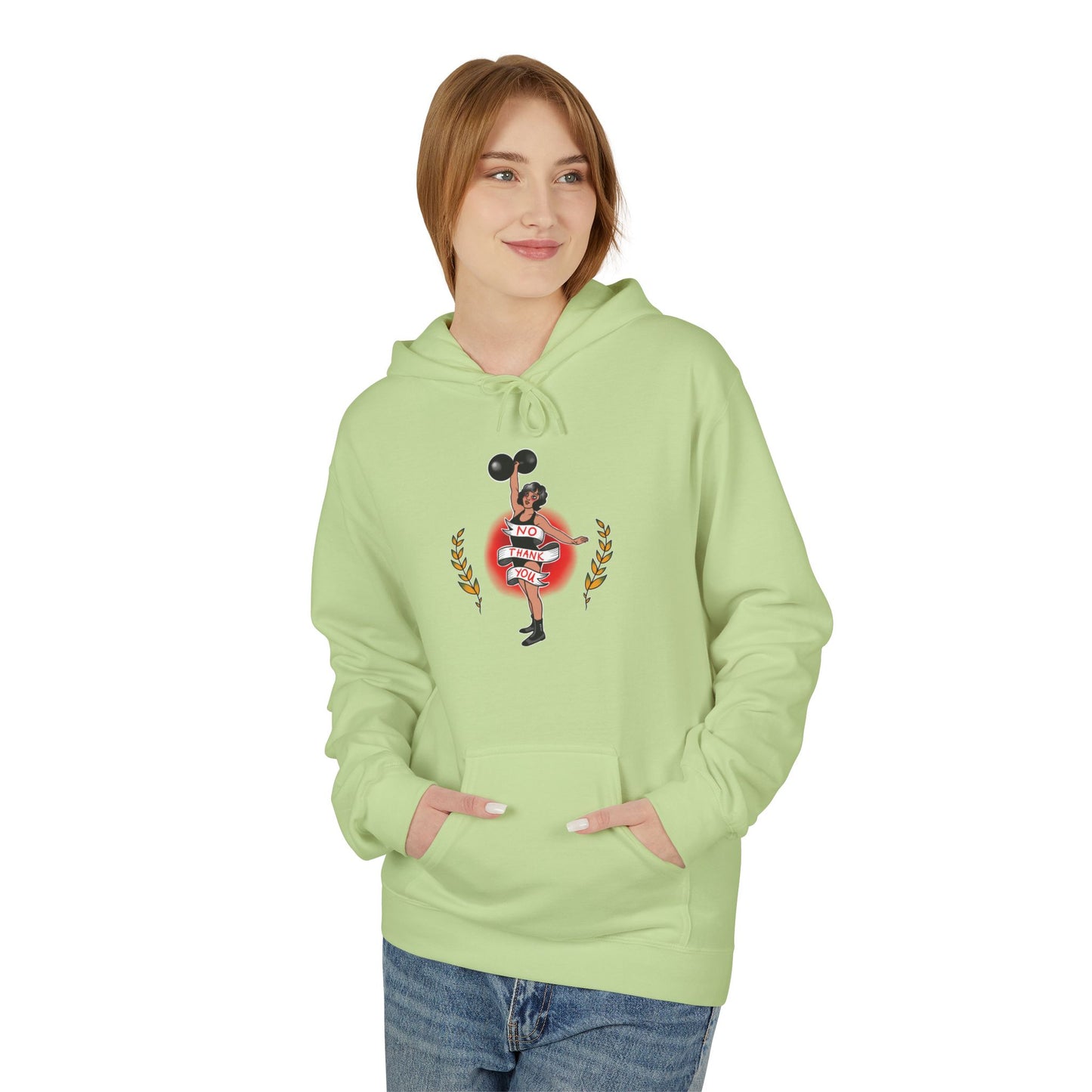 No Thank You - Unisex Softstyle Hoodie