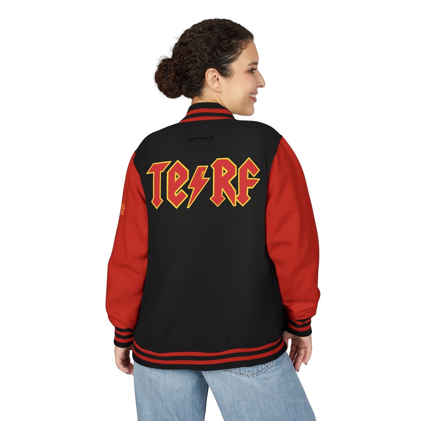 TE / RF - Unisex Heavyweight Letterman Jacket