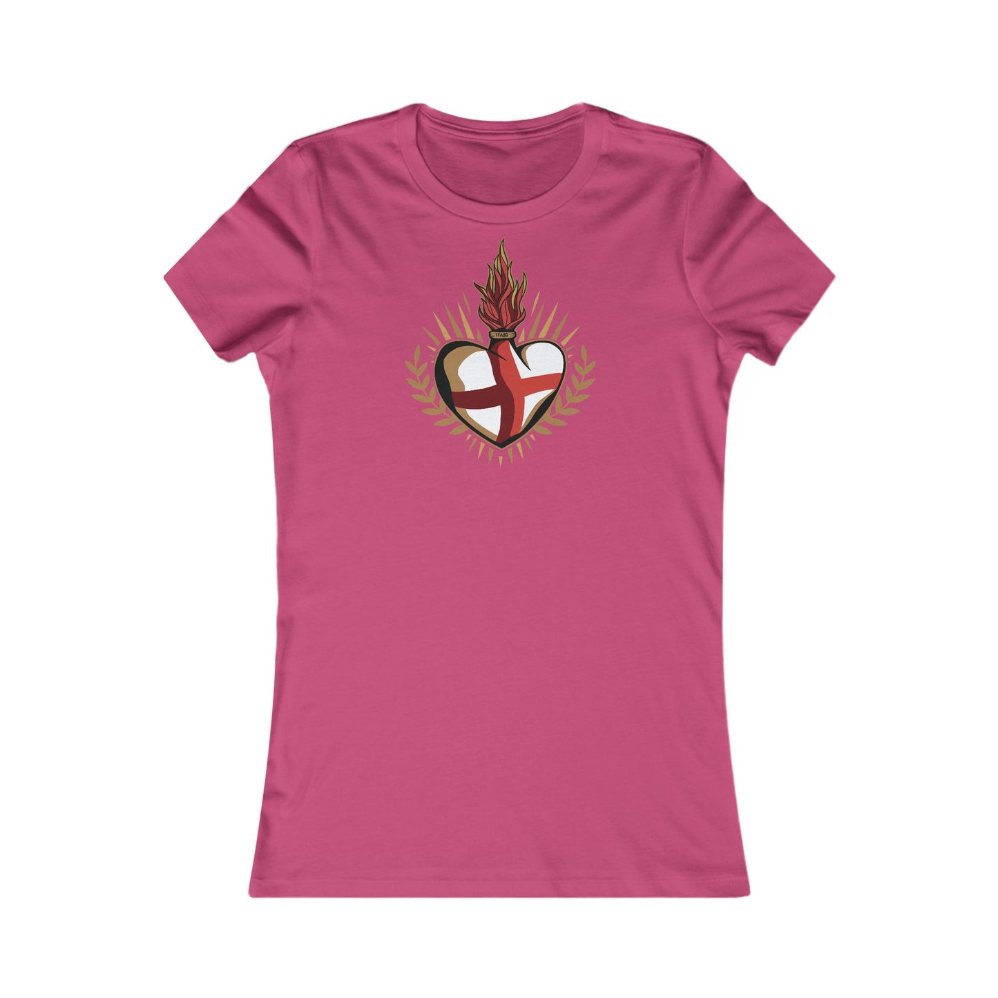 England Ladyfit Top (Front&Back)