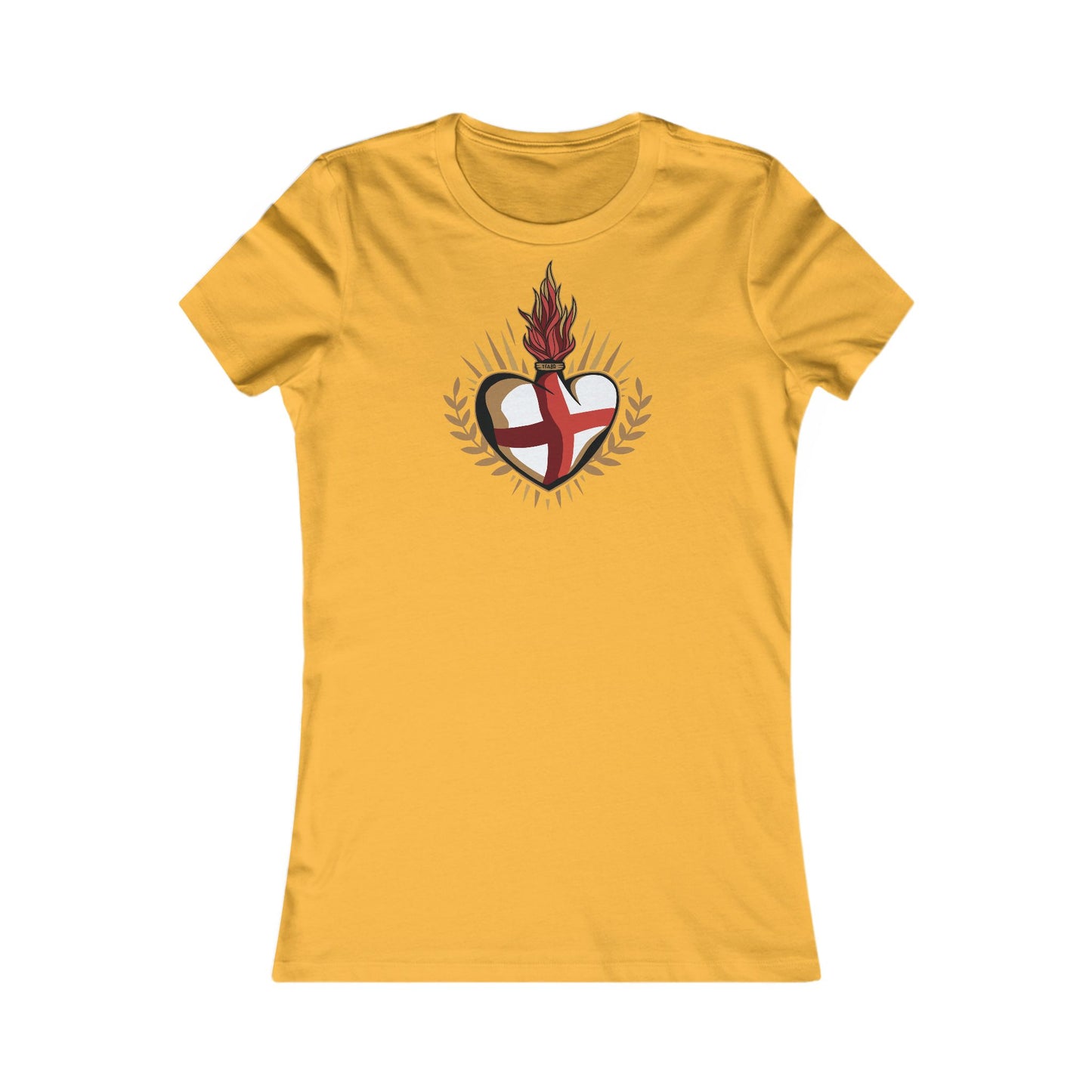 England Ladyfit Top (Front&Back)