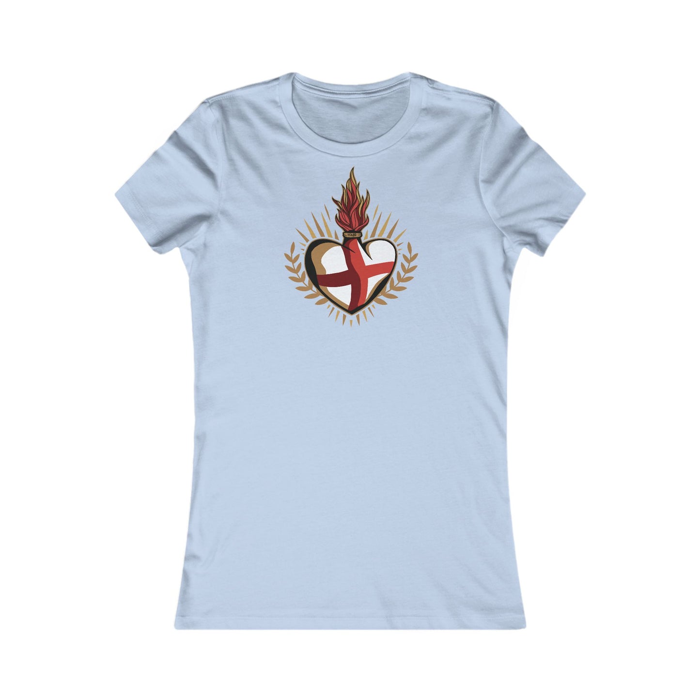 England Ladyfit Top (Front&Back)
