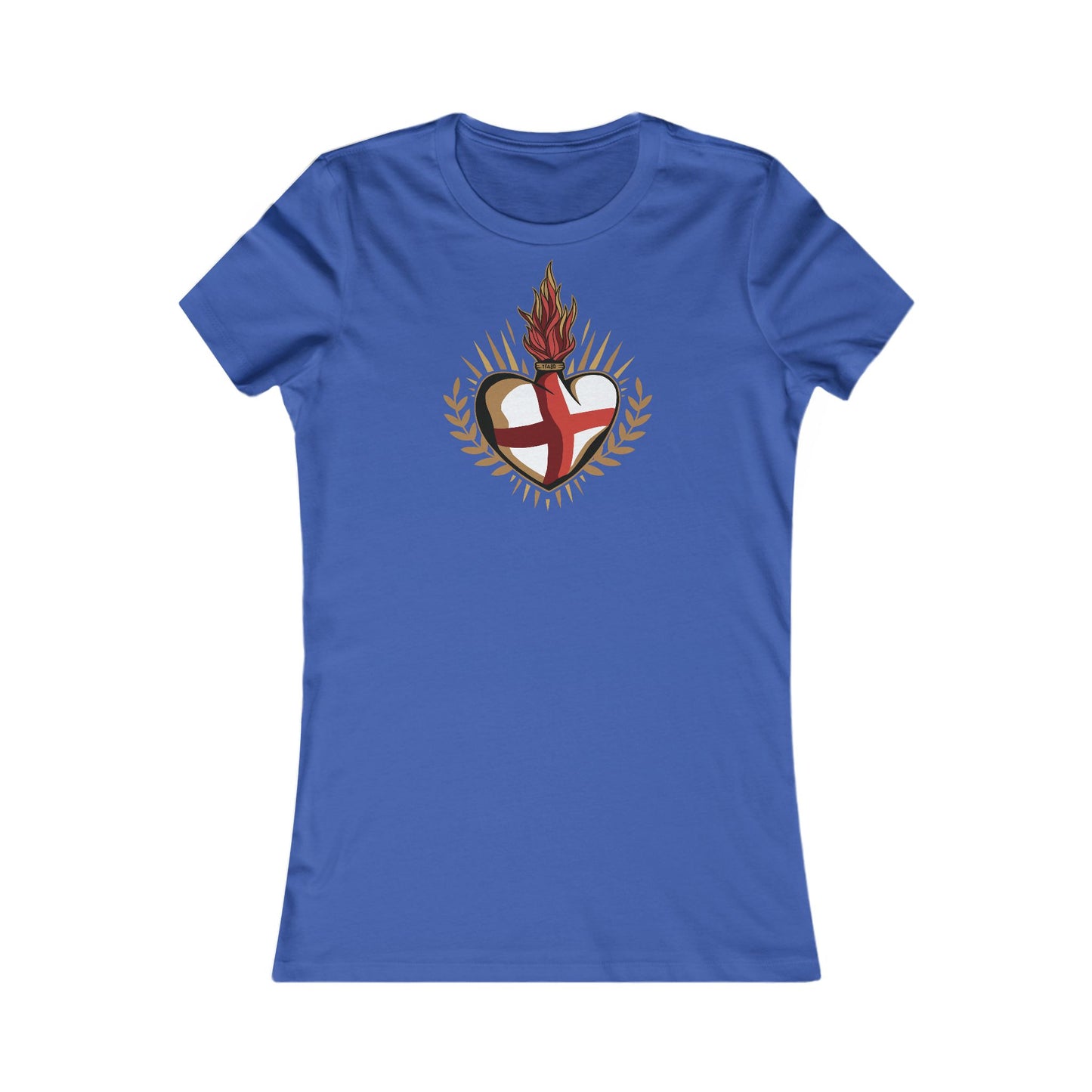 England Ladyfit Top (Front&Back)