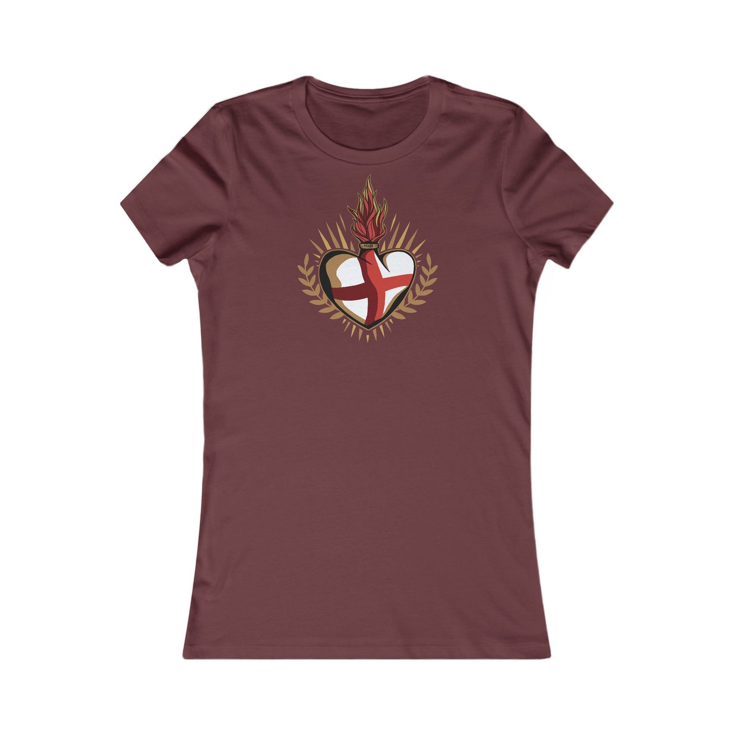 England Ladyfit Top (Front&Back)