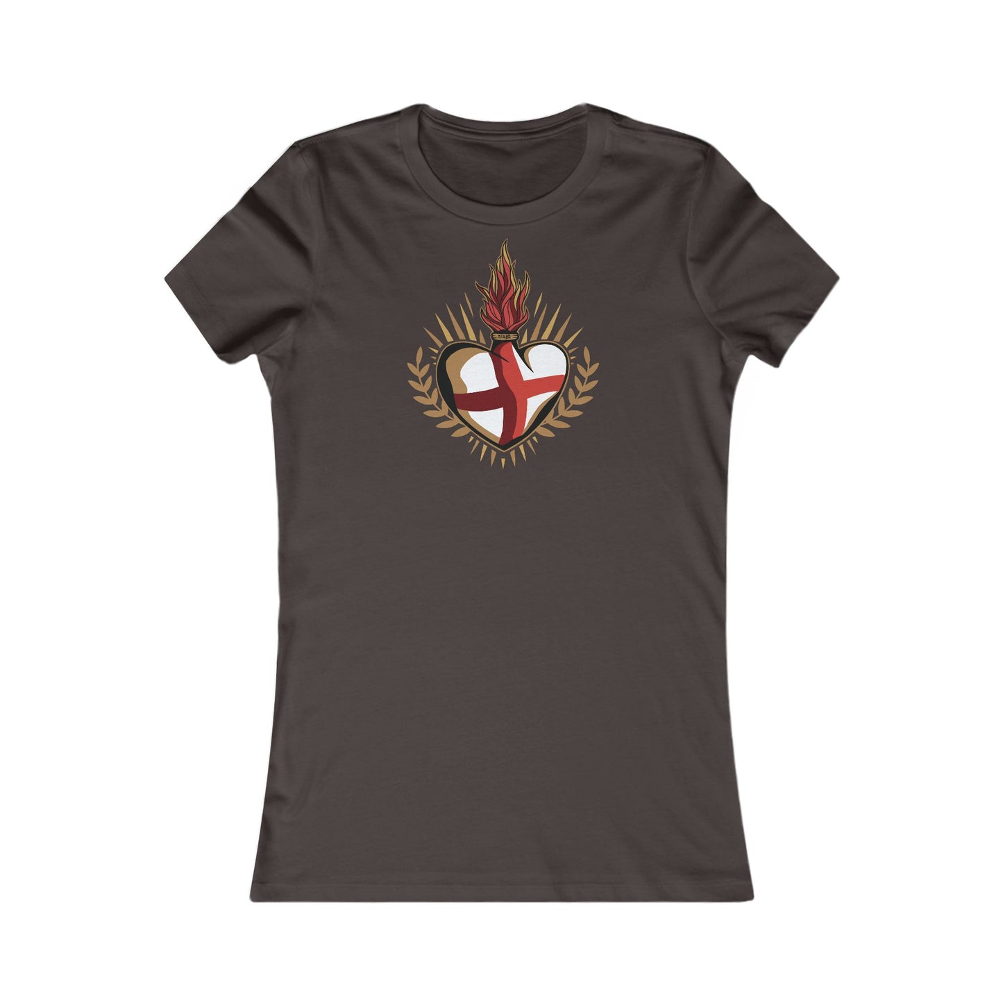 England Ladyfit Top (Front&Back)