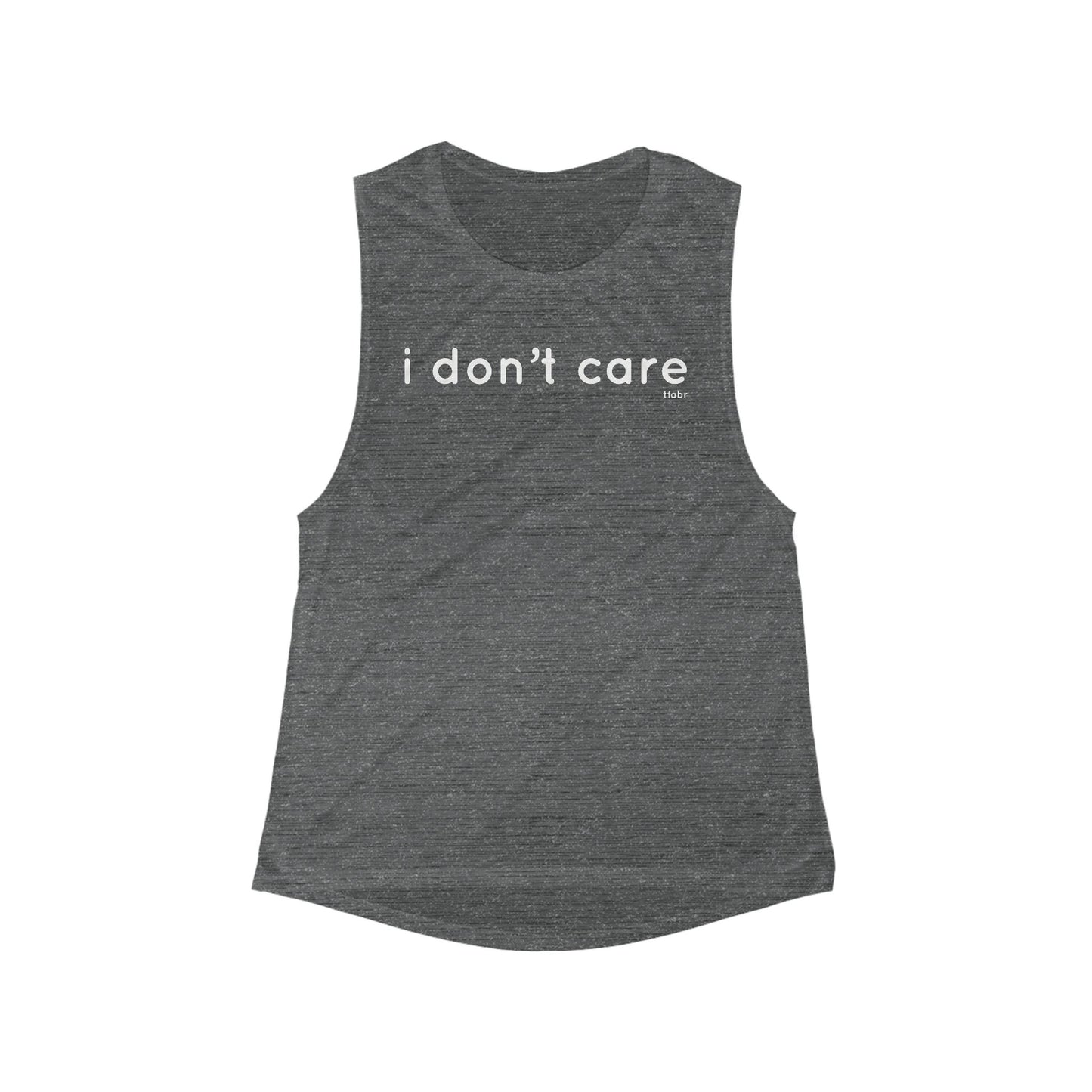 I Don’t Care - Women's Flowy Tank