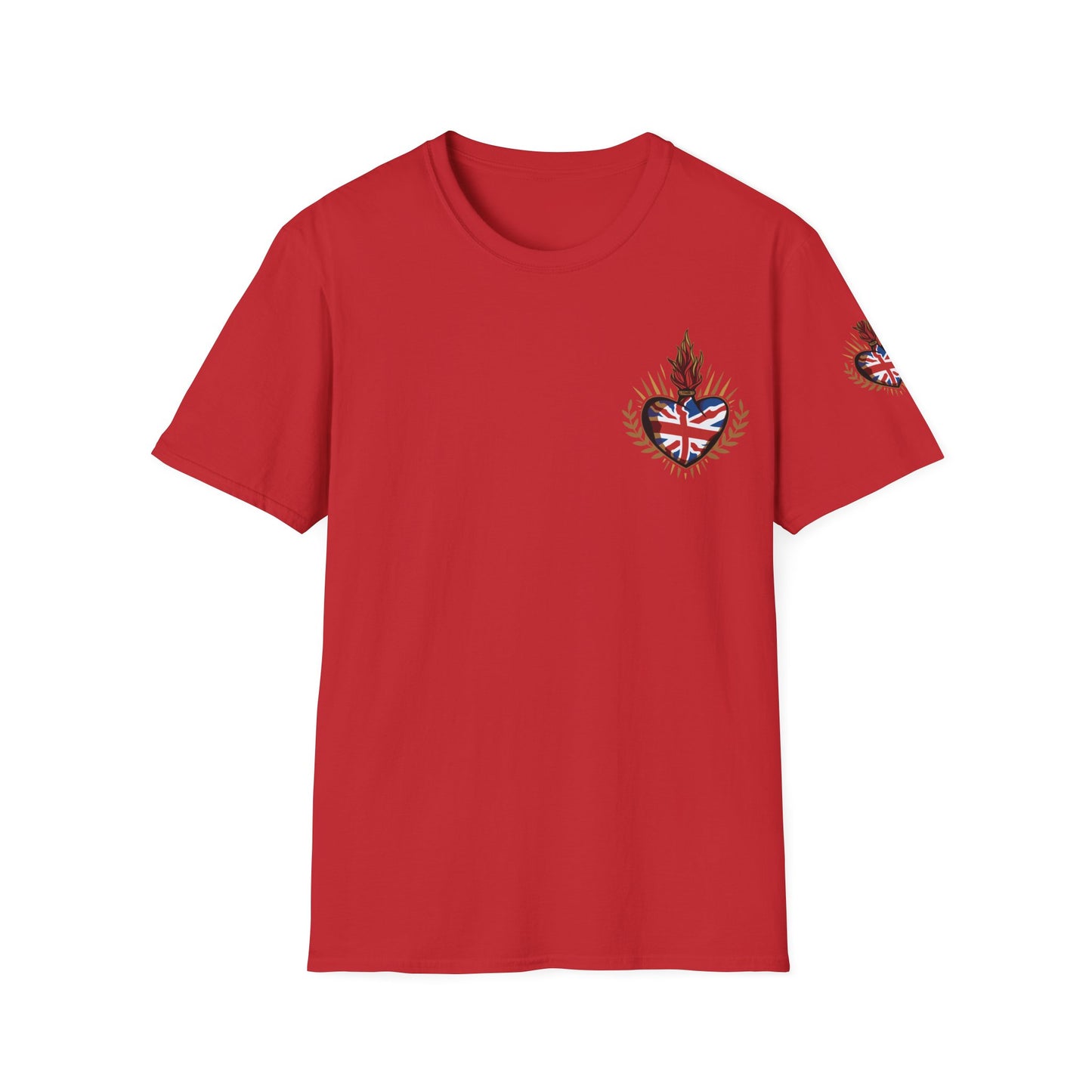 Union Jack T-Shirt (Left Chest)