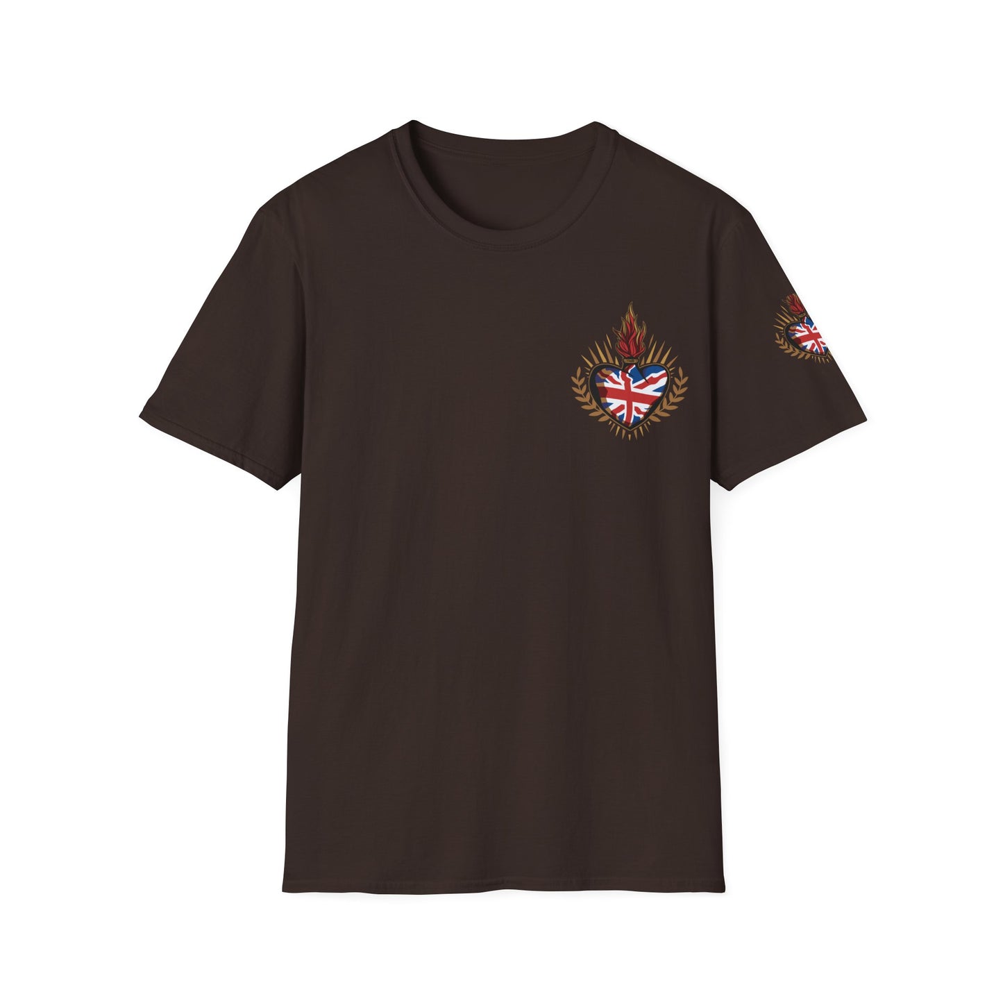 Union Jack T-Shirt (Left Chest)