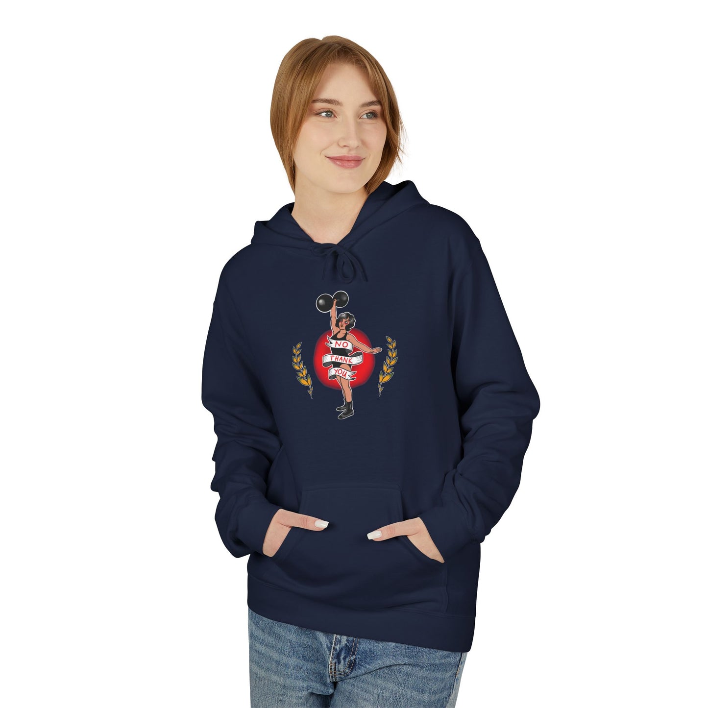 No Thank You - Unisex Softstyle Hoodie