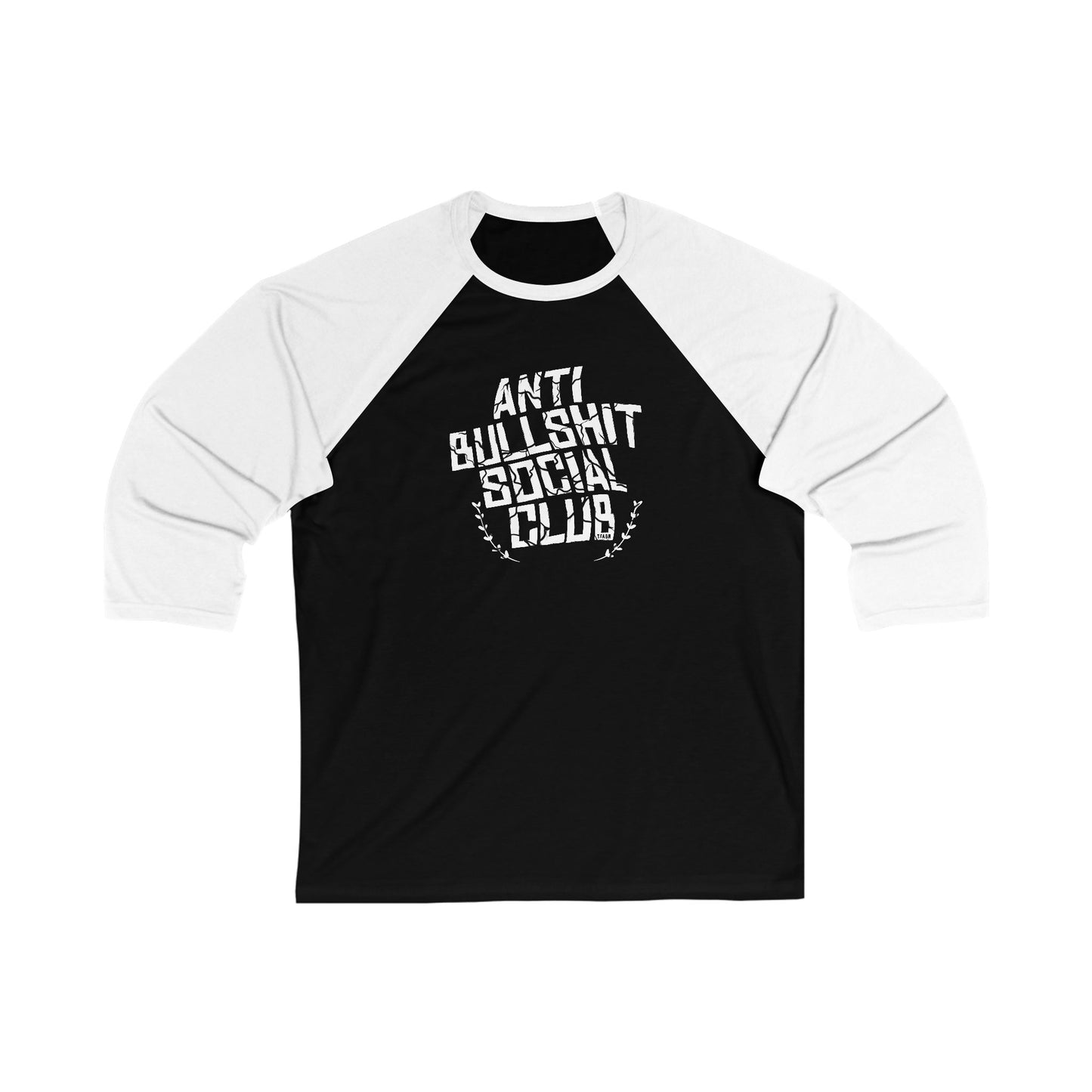 Anti BS Social Club - Unisex 3/4 Sleeve Baseball Tee