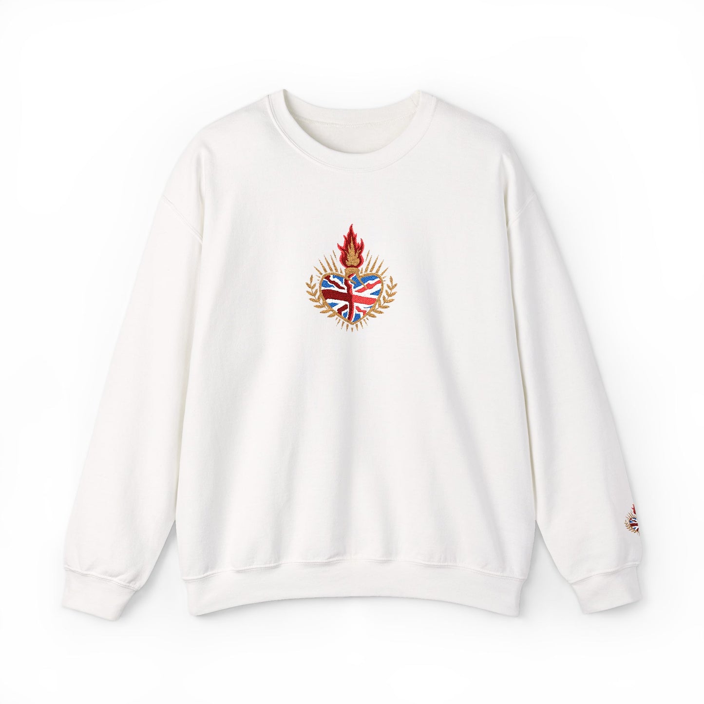 Union Jack Embroidered Jumper (Unisex)