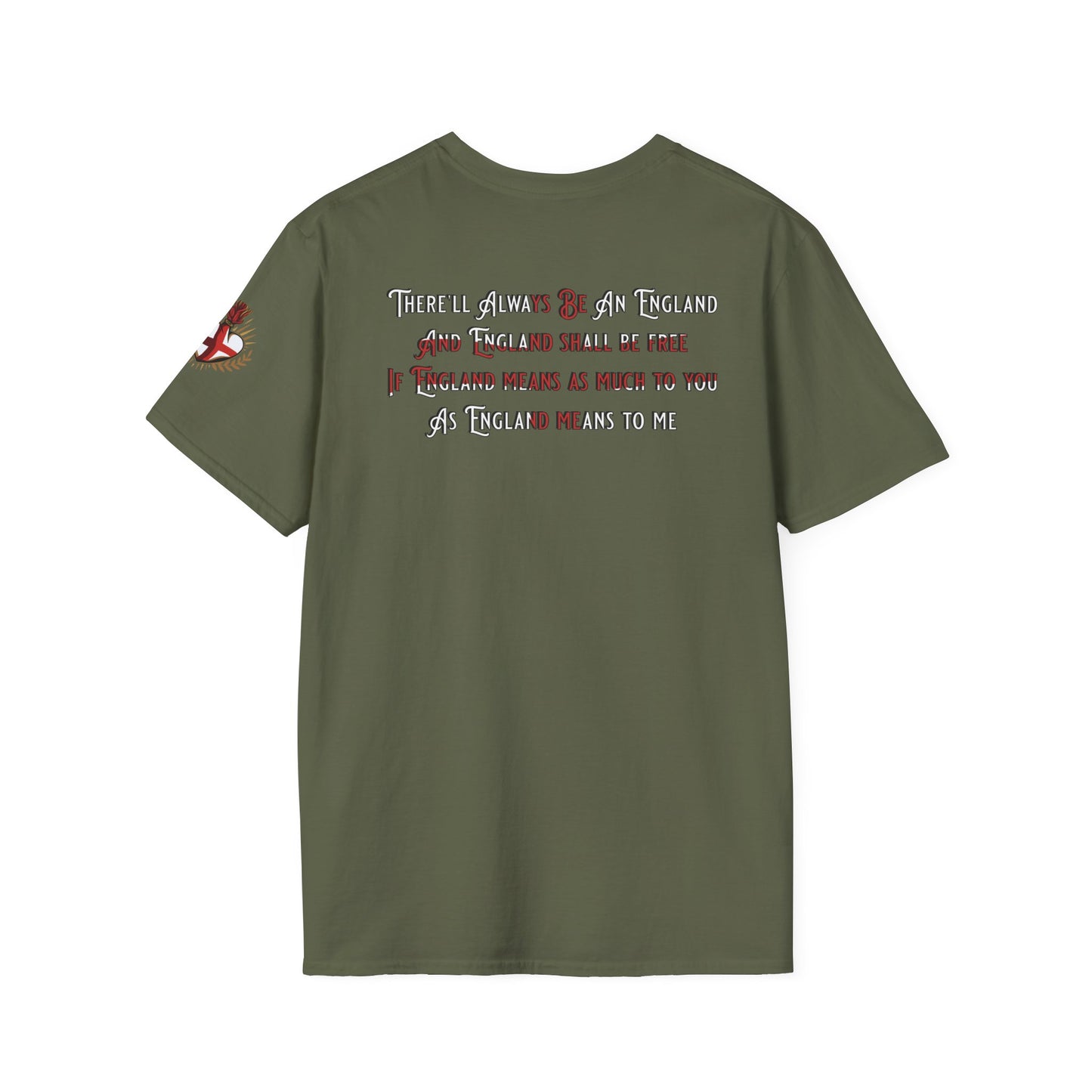 England T-Shirt (Left Chest)