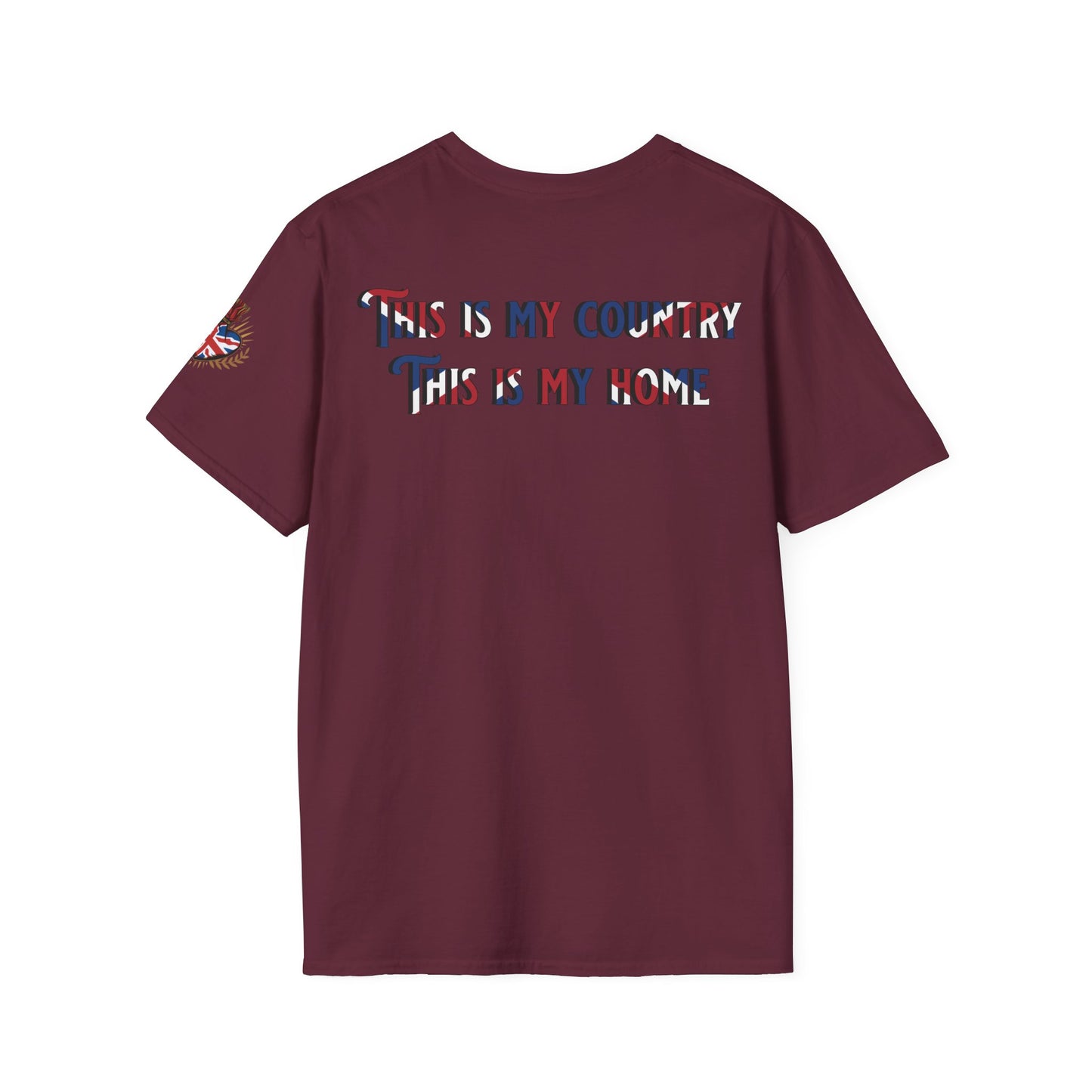 Union Jack T-Shirt (Left Chest)