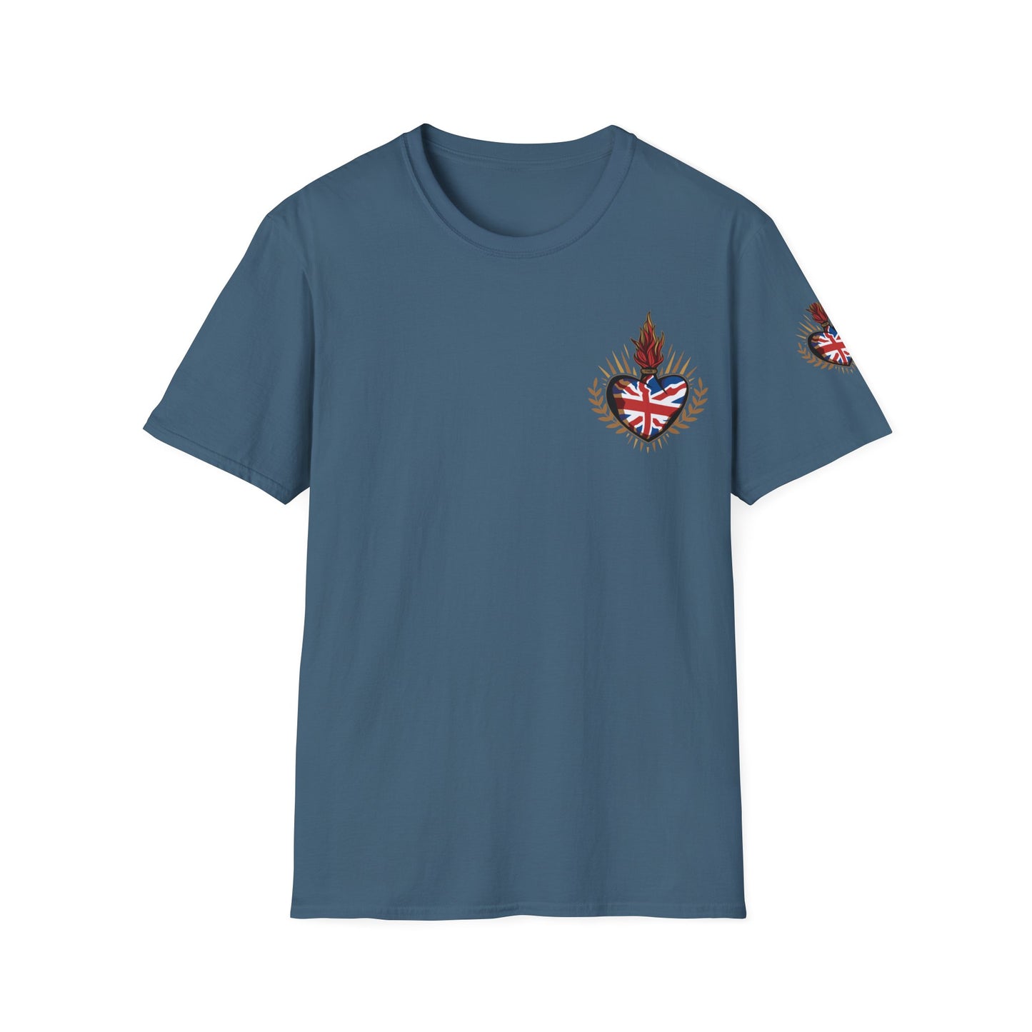 Union Jack T-Shirt (Left Chest)