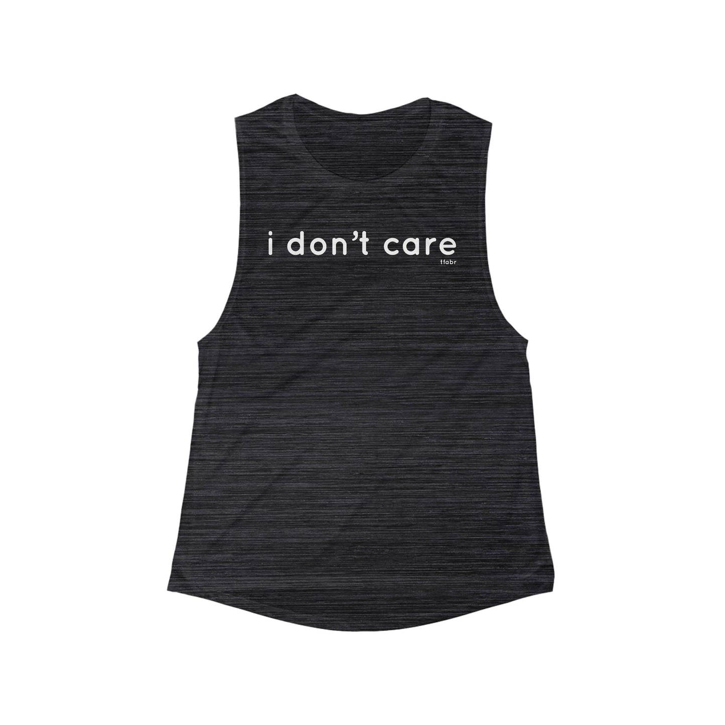 I Don’t Care - Women's Flowy Tank