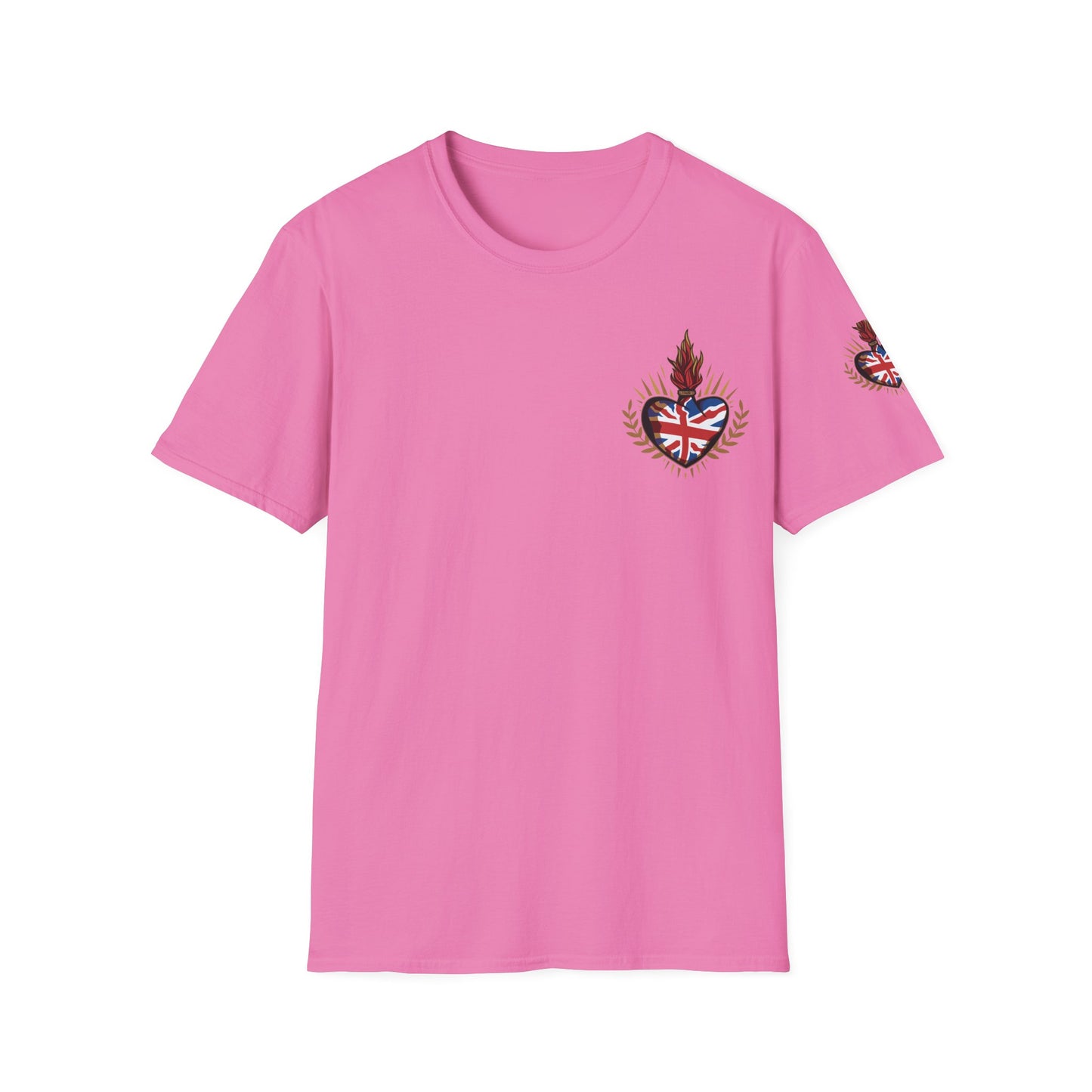 Union Jack T-Shirt (Left Chest)