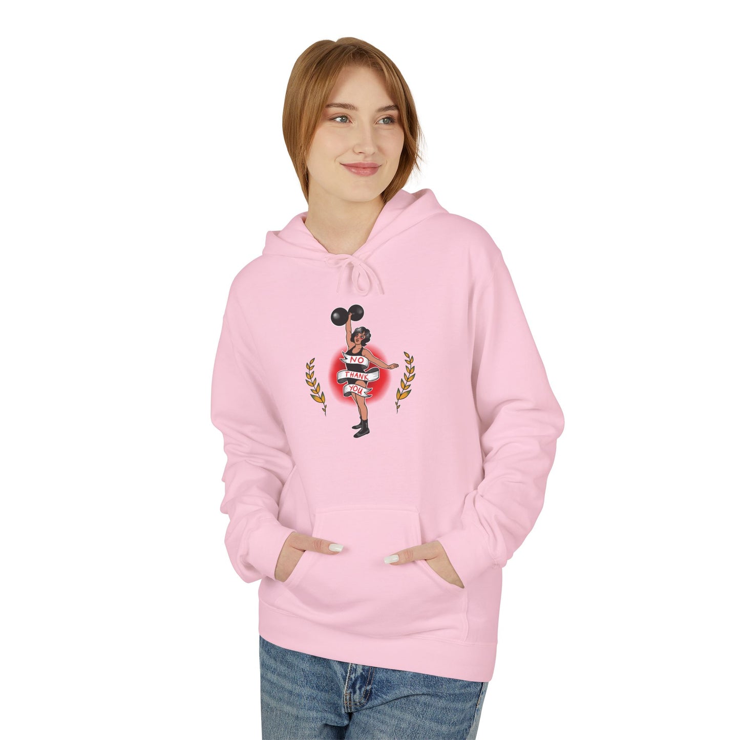 No Thank You - Unisex Softstyle Hoodie