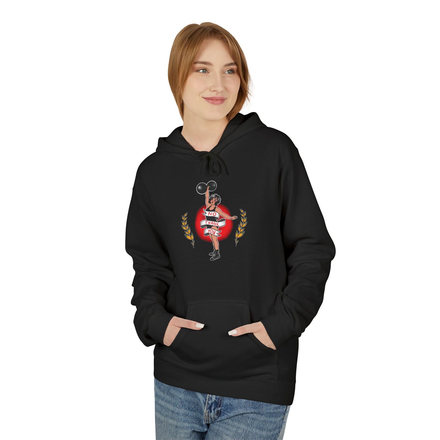 No Thank You - Unisex Softstyle Hoodie