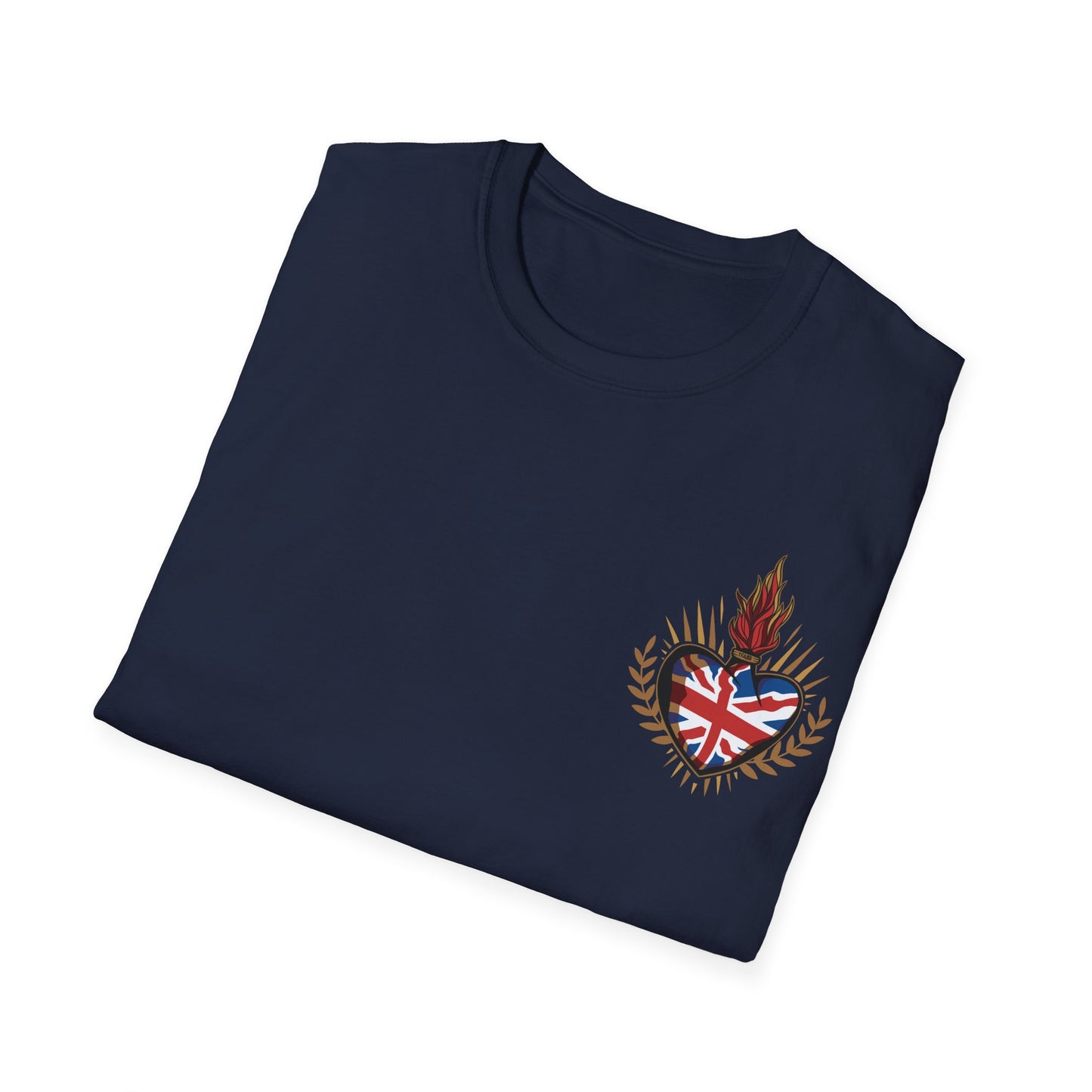 Union Jack T-Shirt (Left Chest)