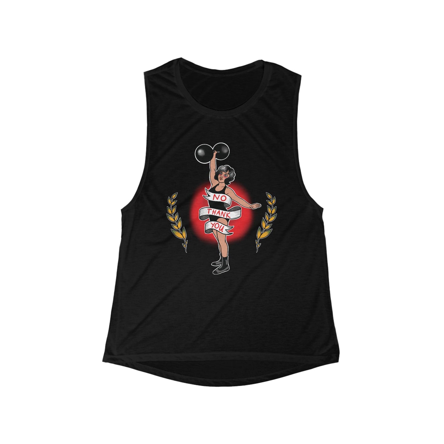 No Thank You - Women's Muscle Tank