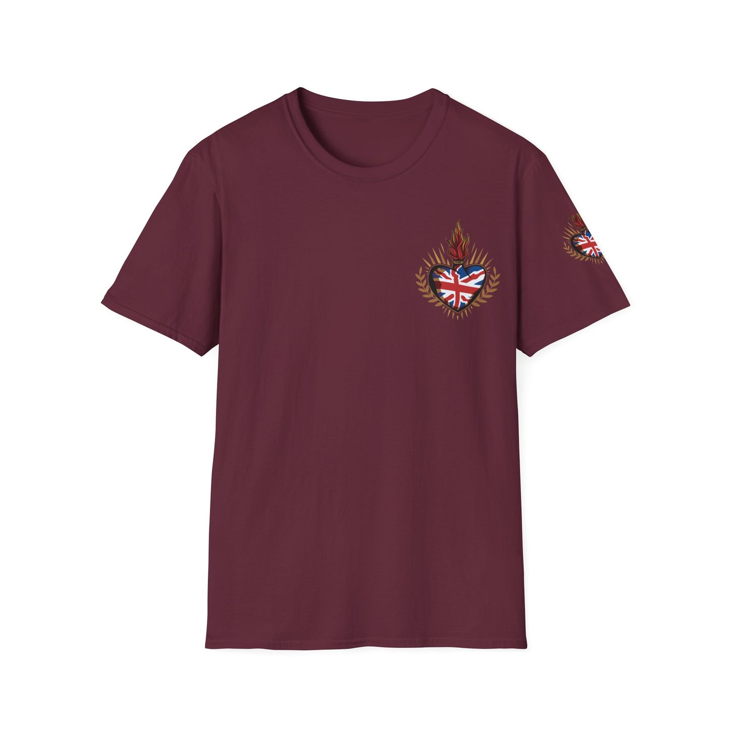 Union Jack T-Shirt (Left Chest)