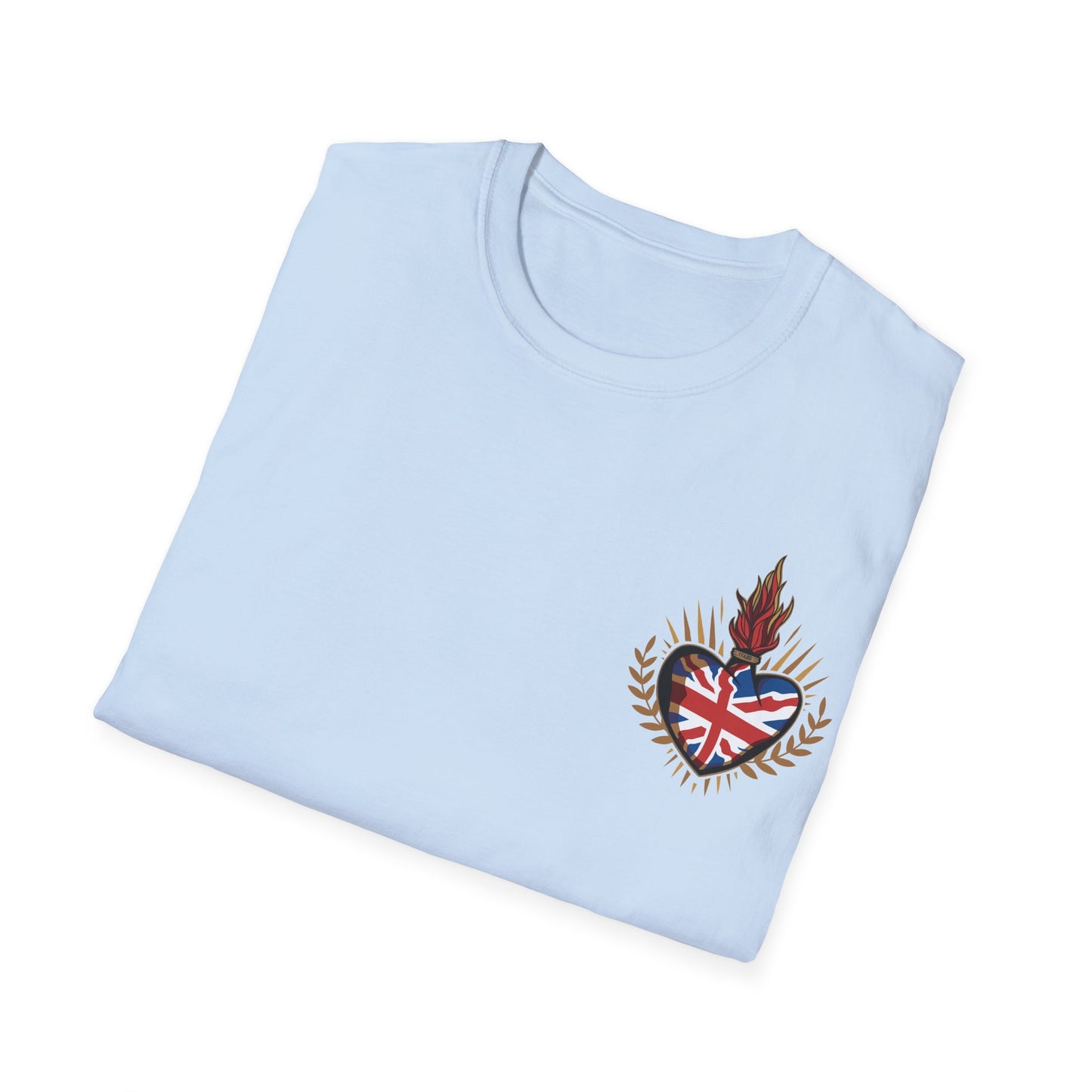 Union Jack T-Shirt (Left Chest)