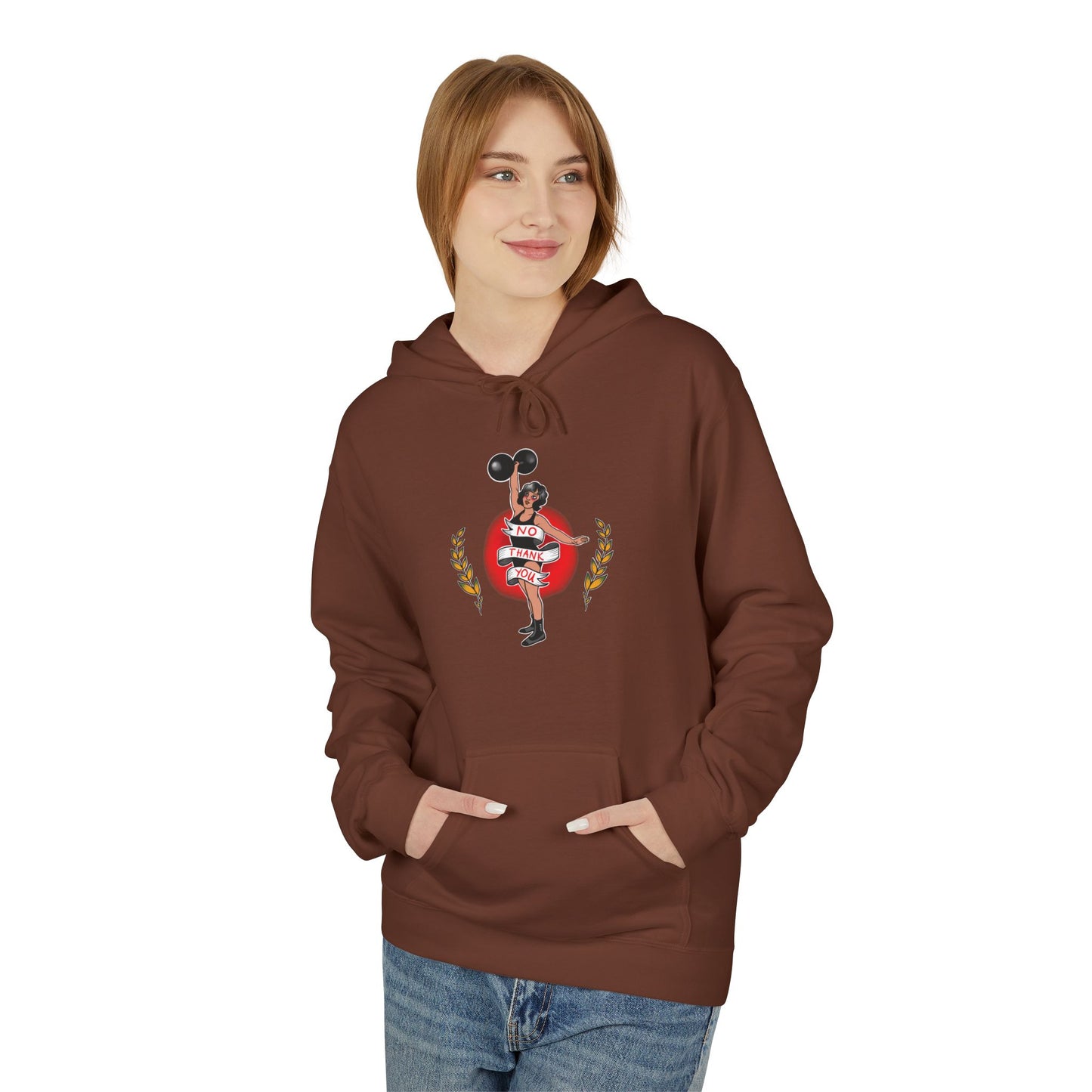 No Thank You - Unisex Softstyle Hoodie