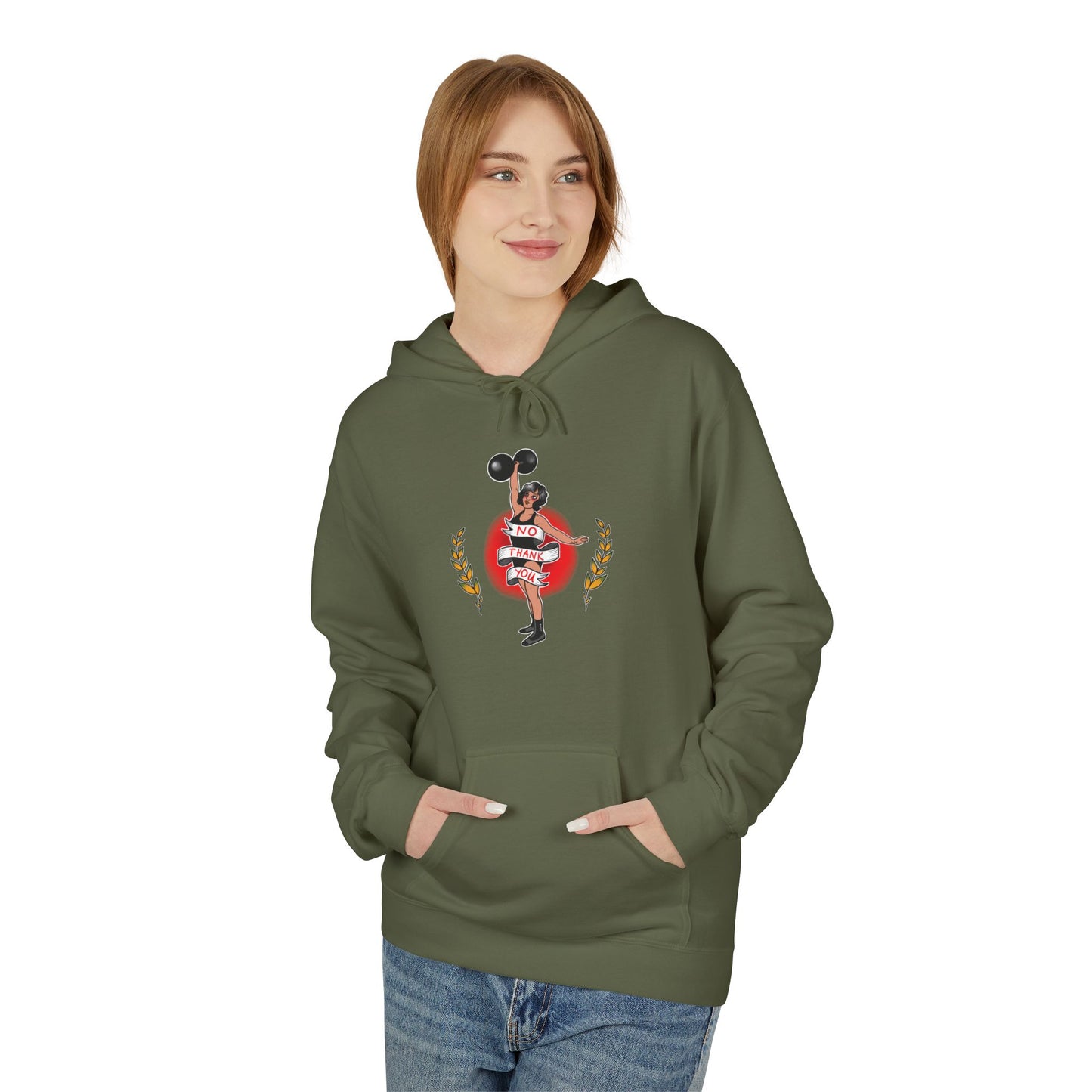 No Thank You - Unisex Softstyle Hoodie
