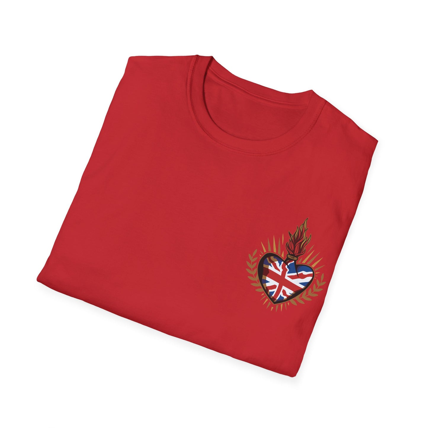 Union Jack T-Shirt (Left Chest)