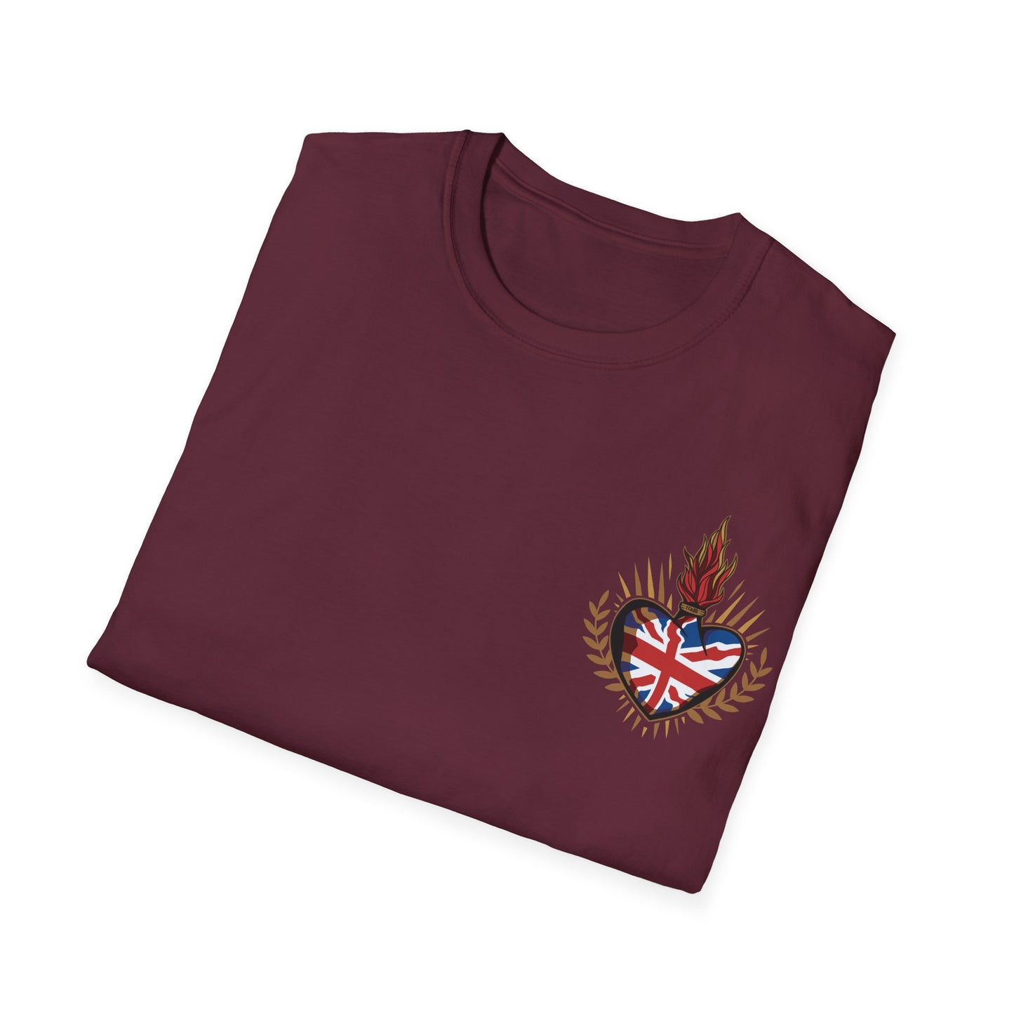 Union Jack T-Shirt (Left Chest)