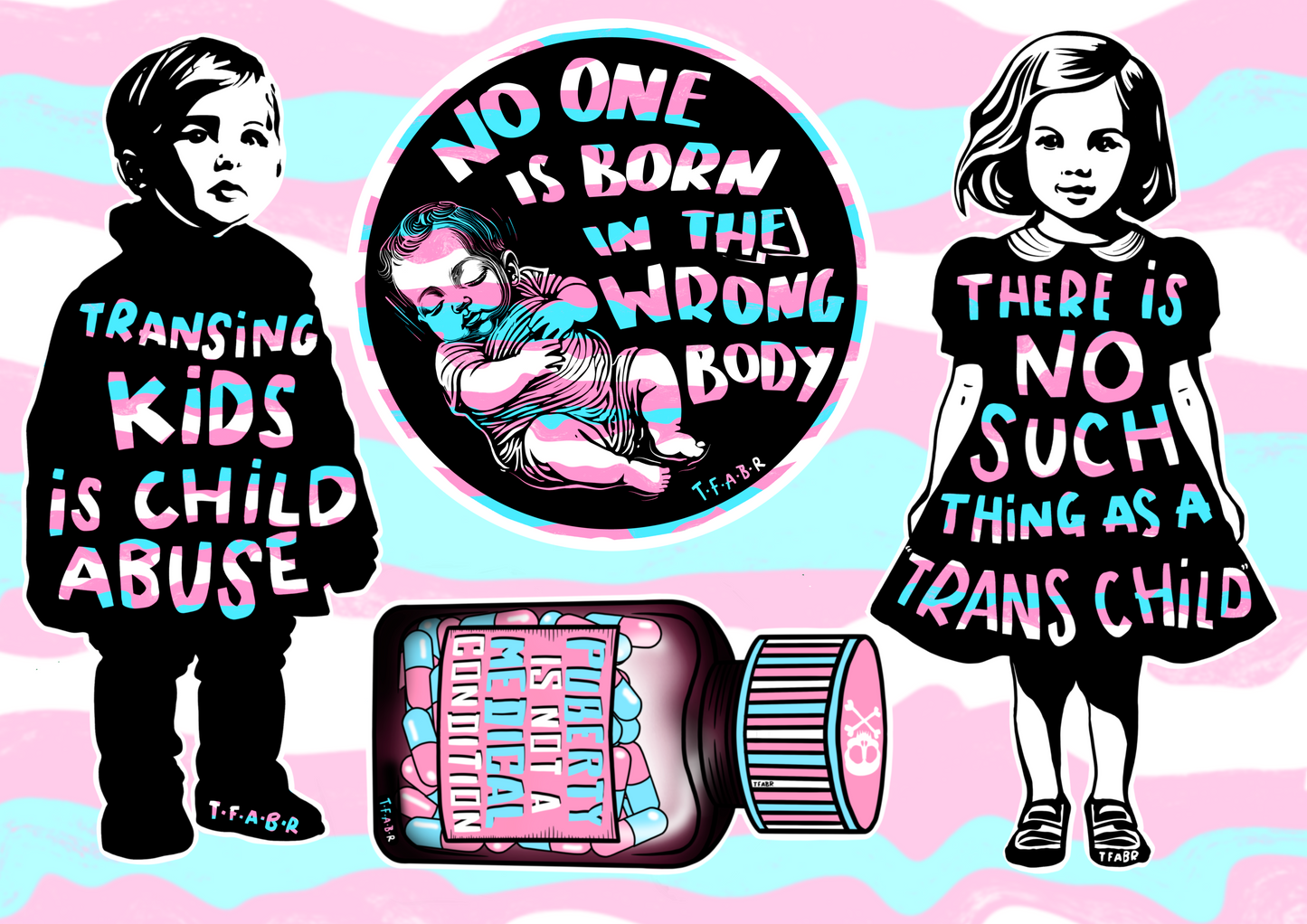 PRE-ORDER WrongBody Sticker Sheets (Limited Edition)