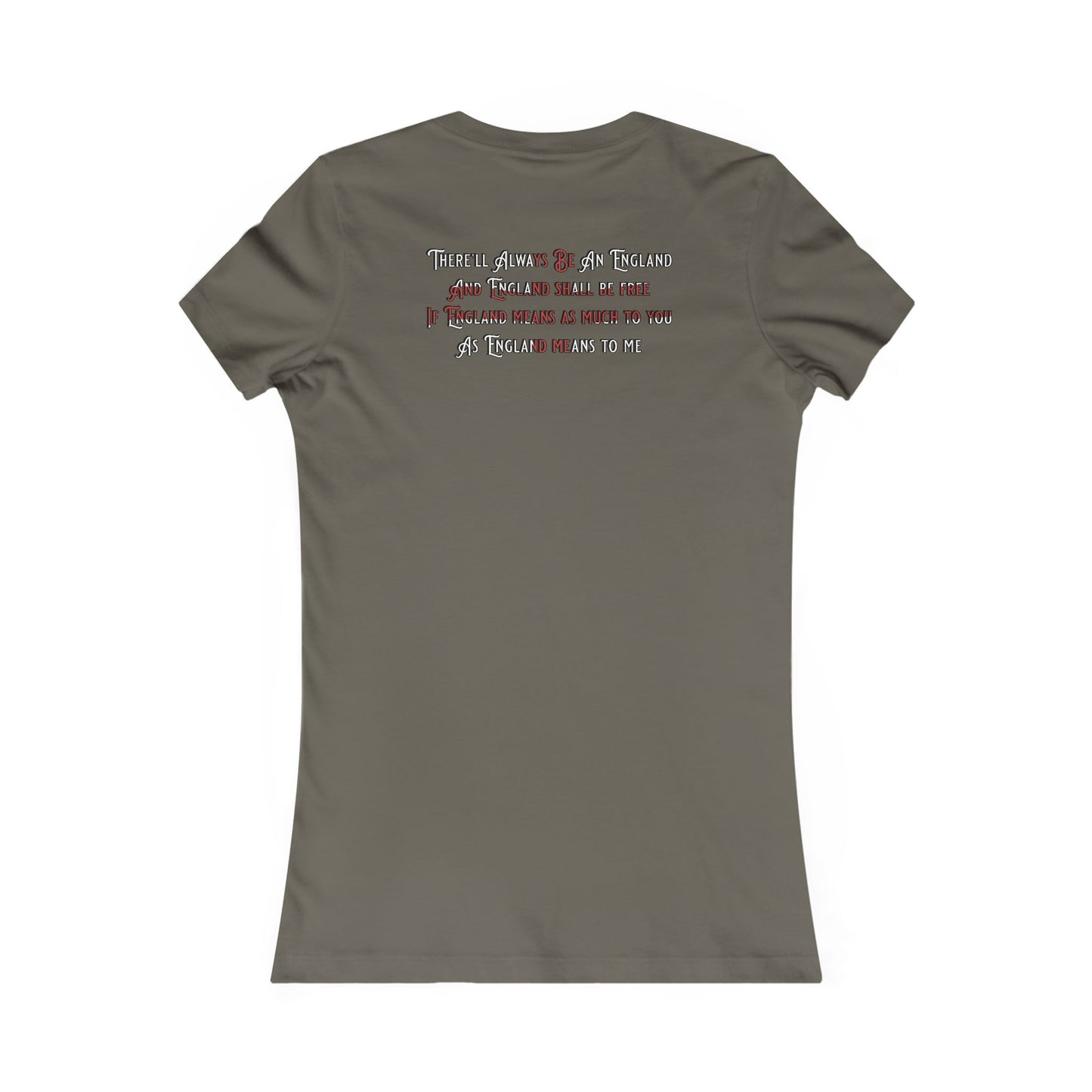 England Ladyfit Top (Left Chest)