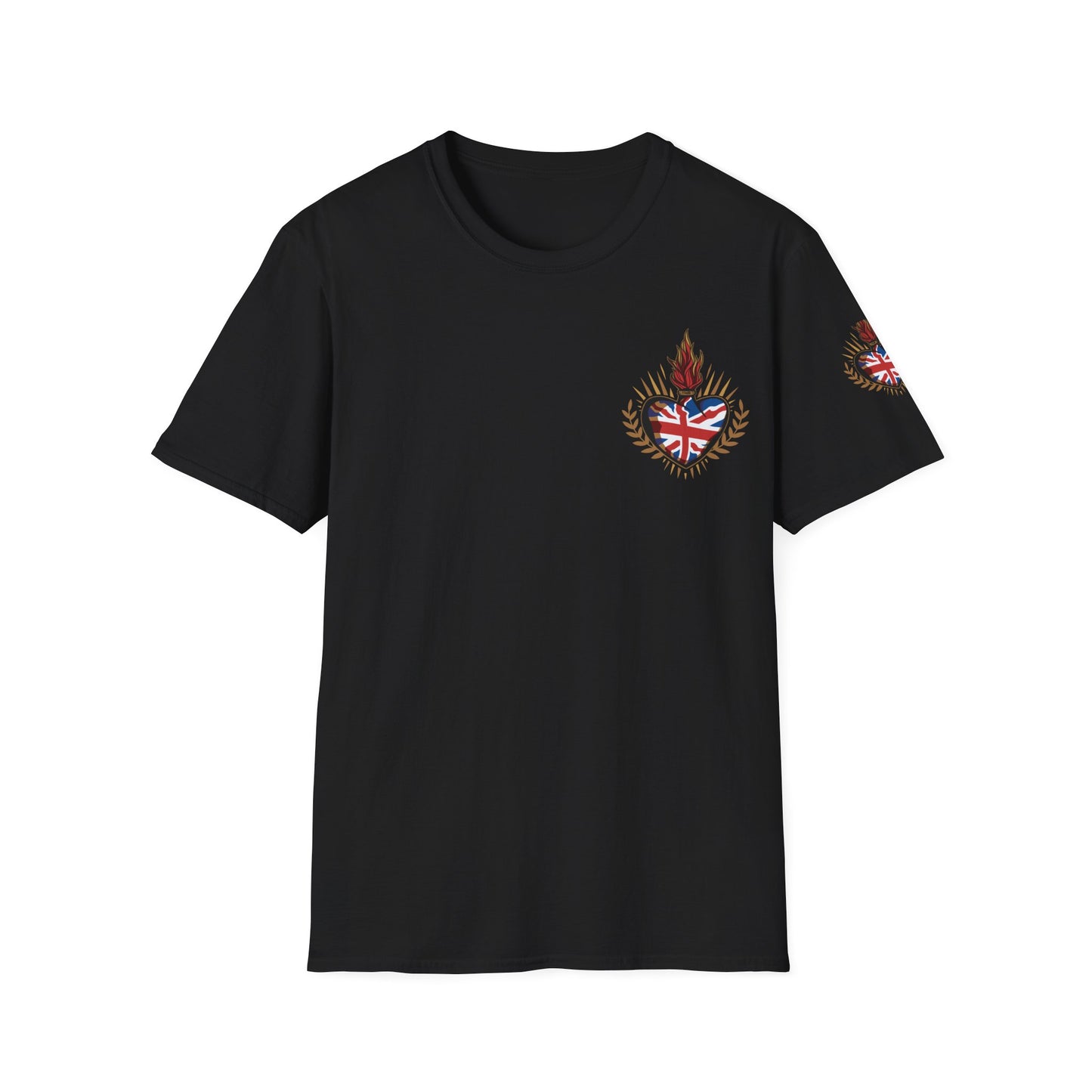 Union Jack T-Shirt (Left Chest)