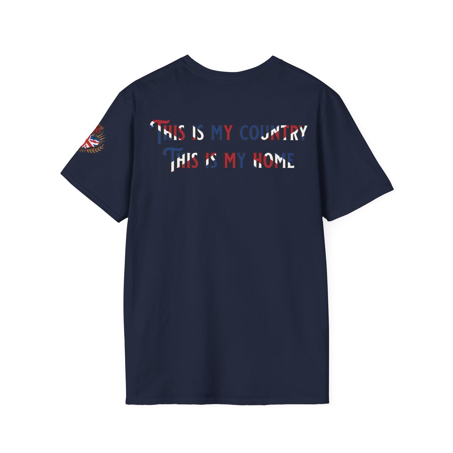 Union Jack T-Shirt (Left Chest)