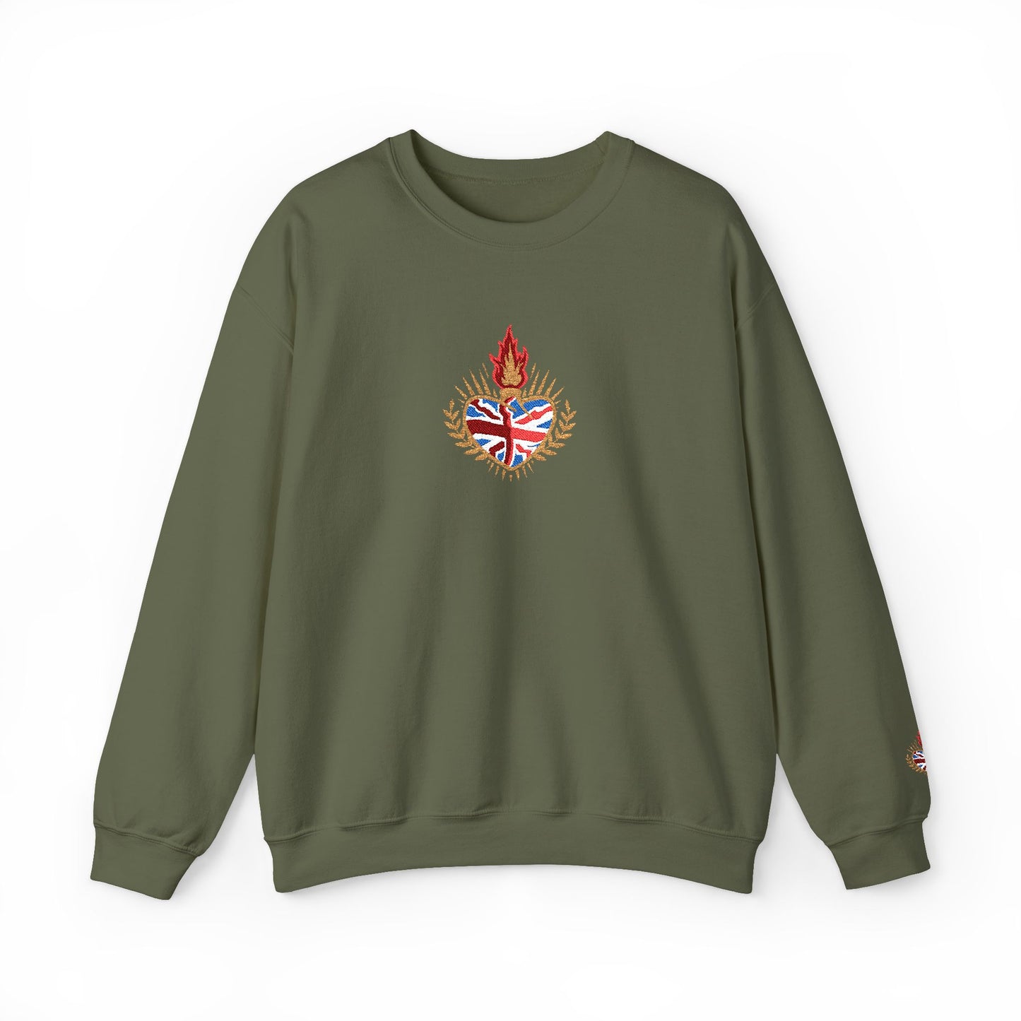 Union Jack Embroidered Jumper (Unisex)