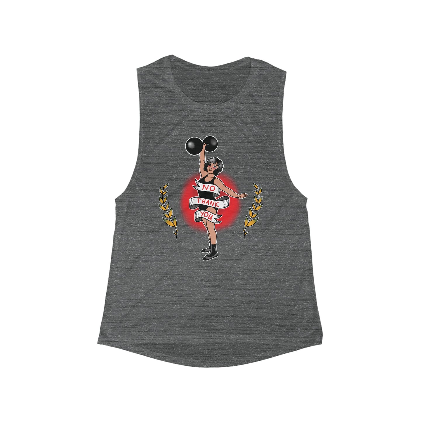 No Thank You - Women's Muscle Tank