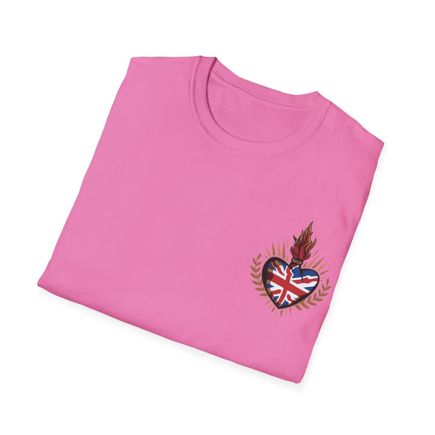 Union Jack T-Shirt (Left Chest)