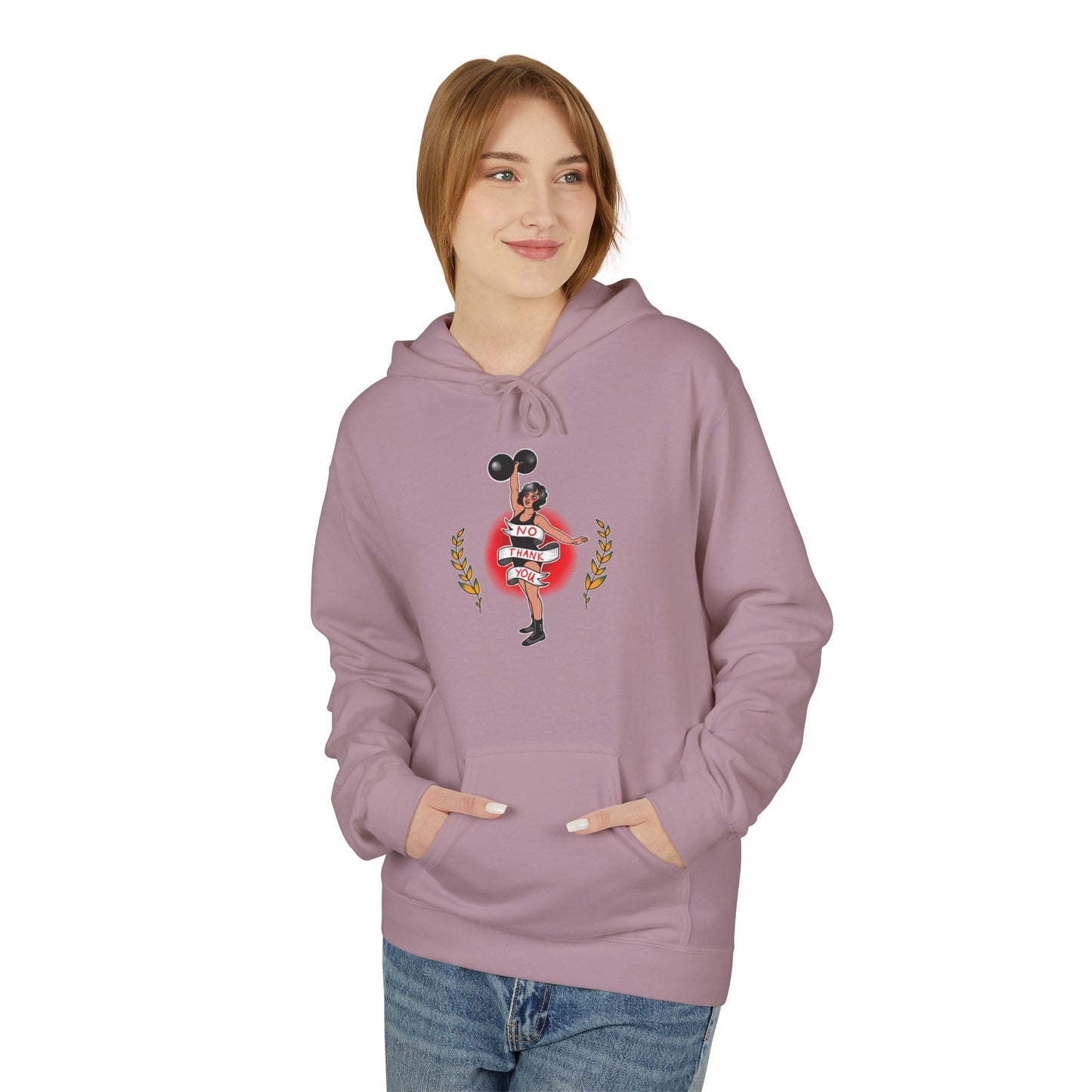 No Thank You - Unisex Softstyle Hoodie